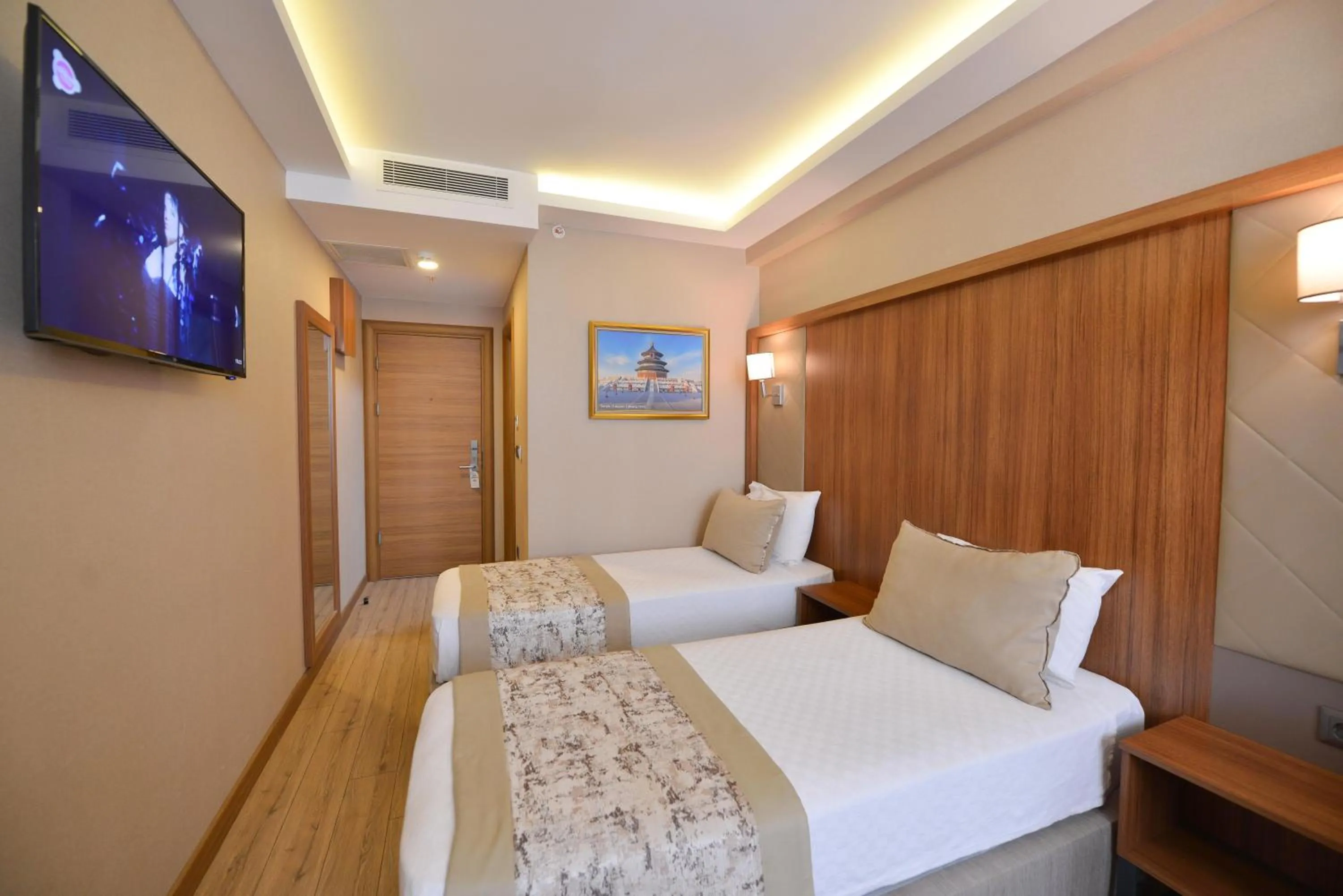 Bed in İstport Hotels