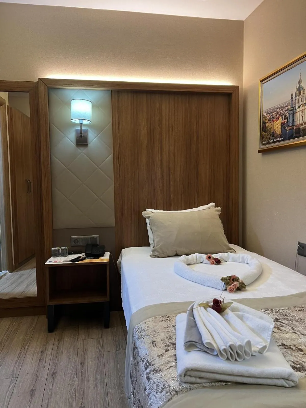 Bed in İstport Hotels