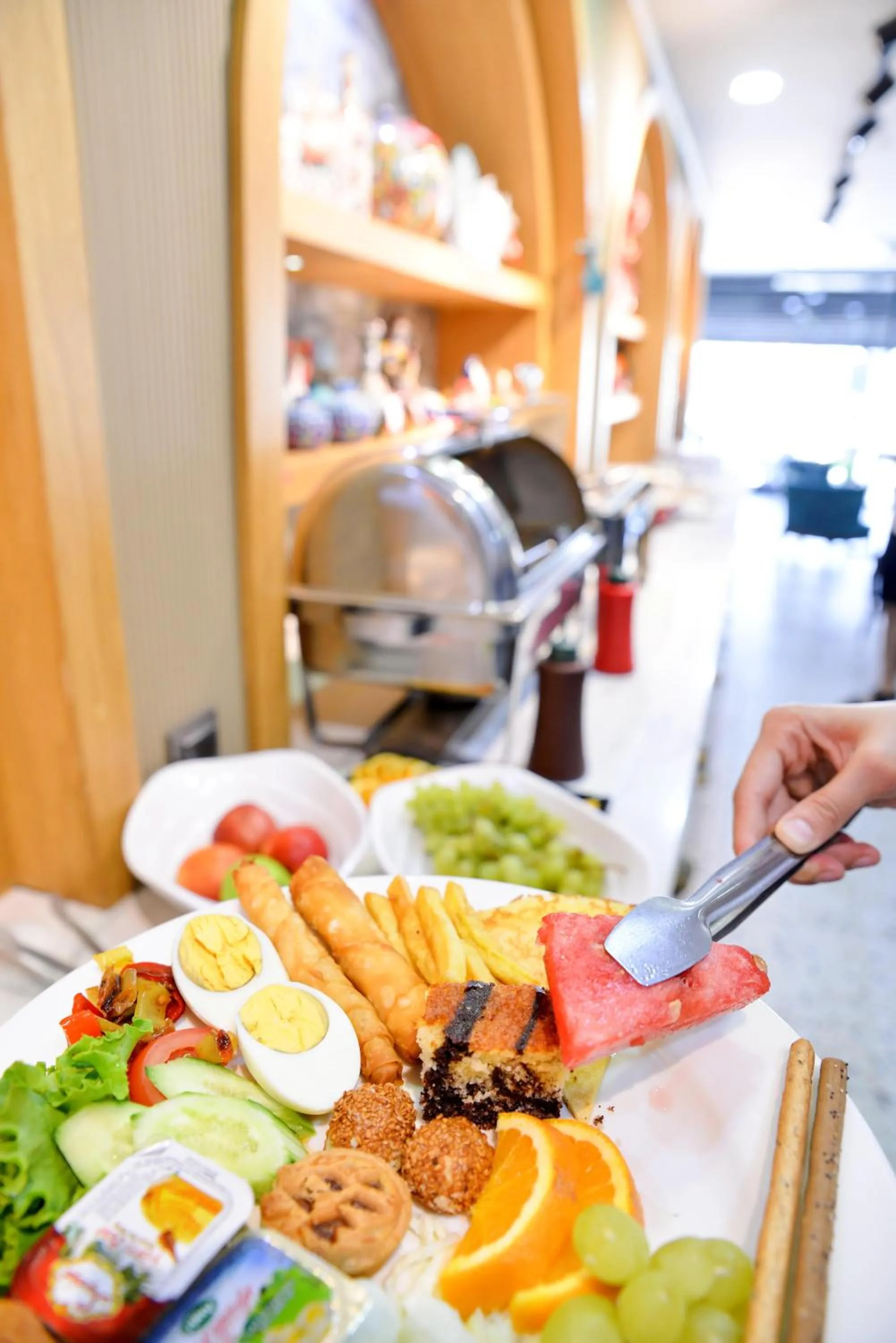 Kitchen or kitchenette in İstport Hotels
