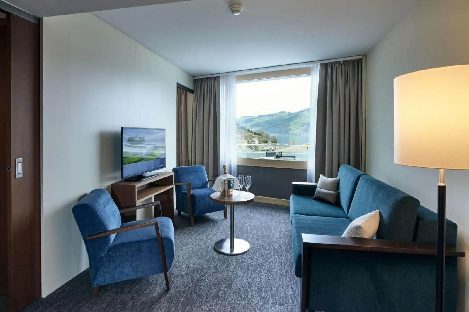 Living room in Belvédère Strandhotel