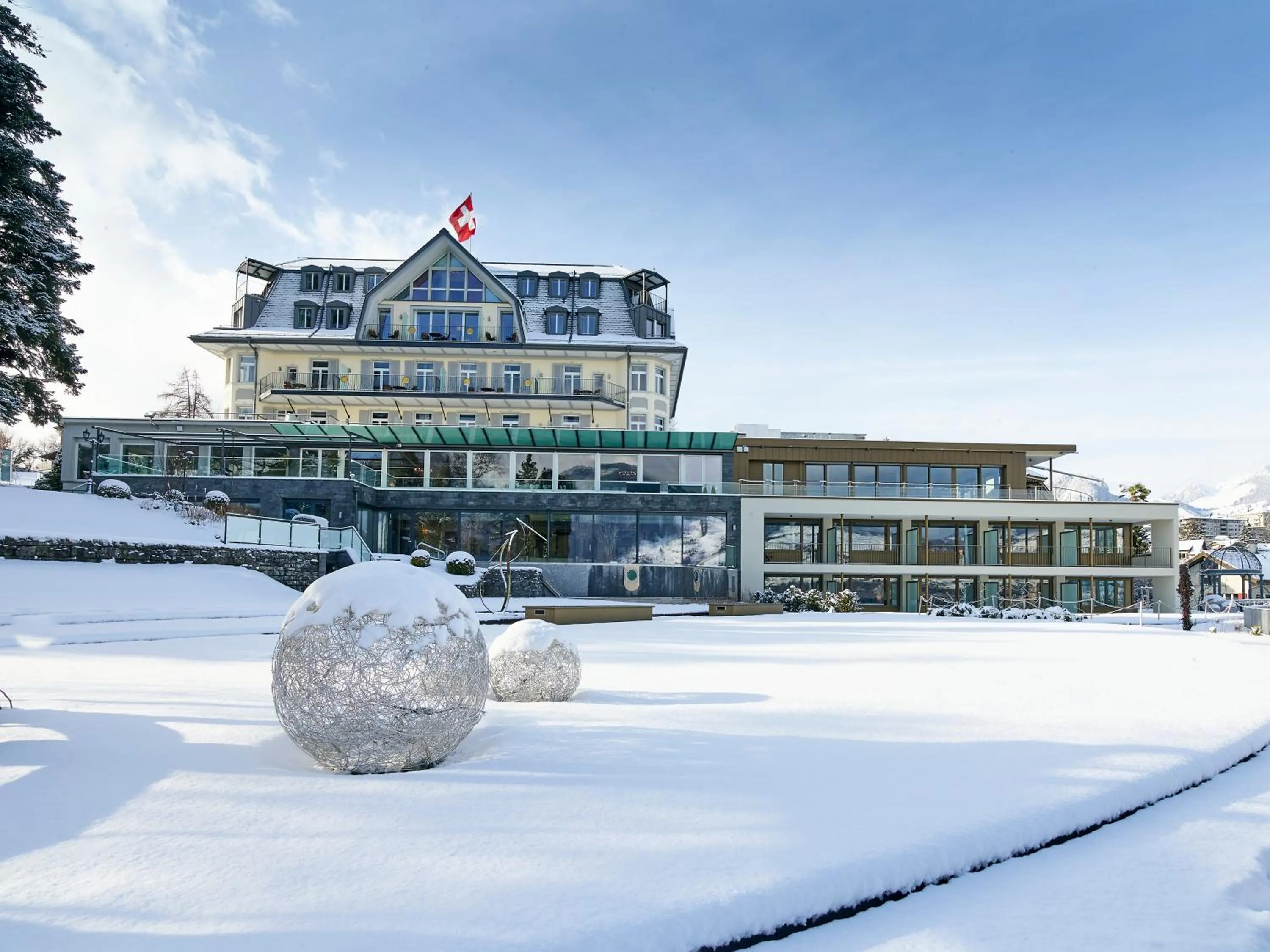 Property building in Belvédère Strandhotel
