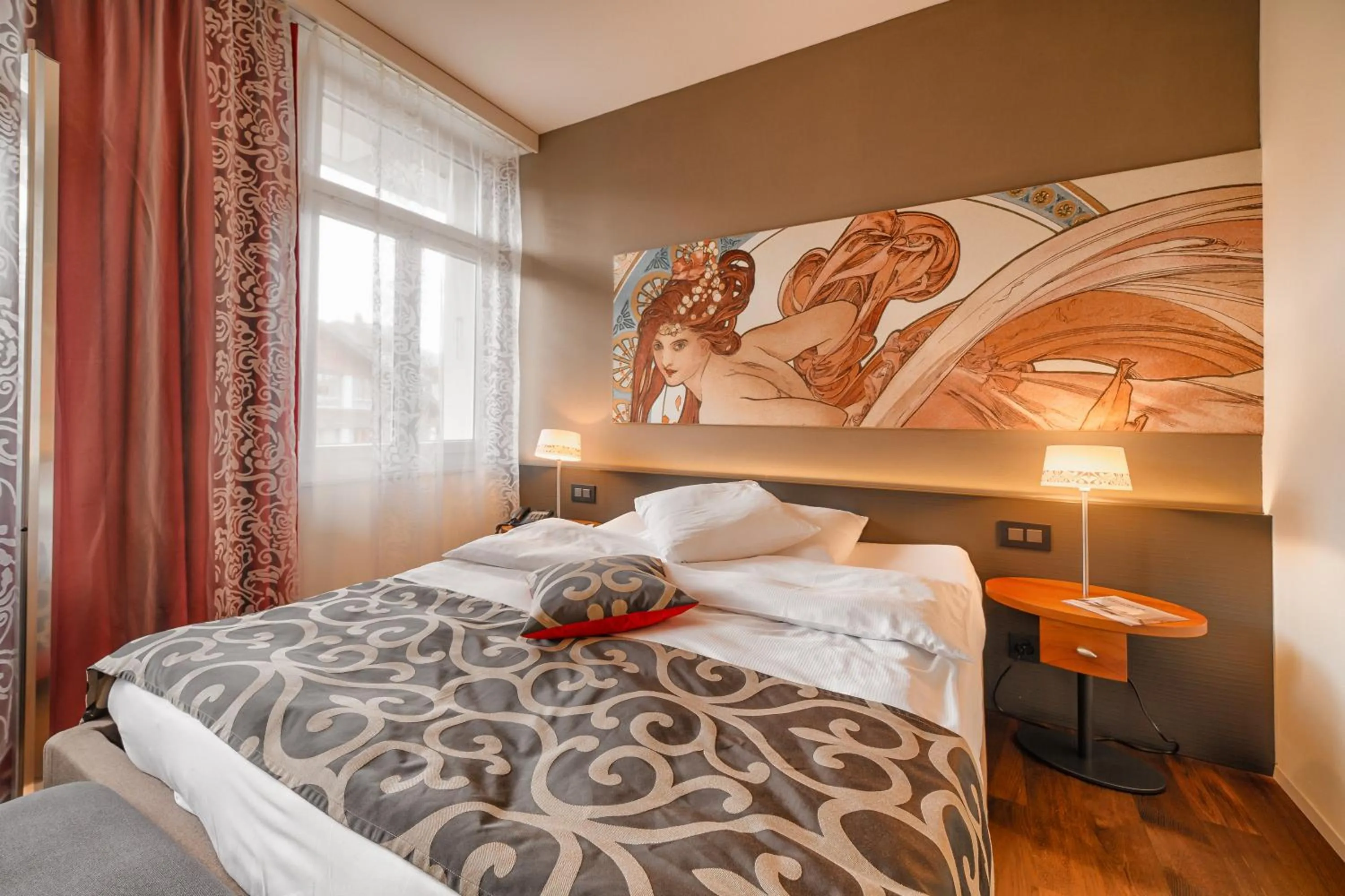 Bed in Belvédère Strandhotel