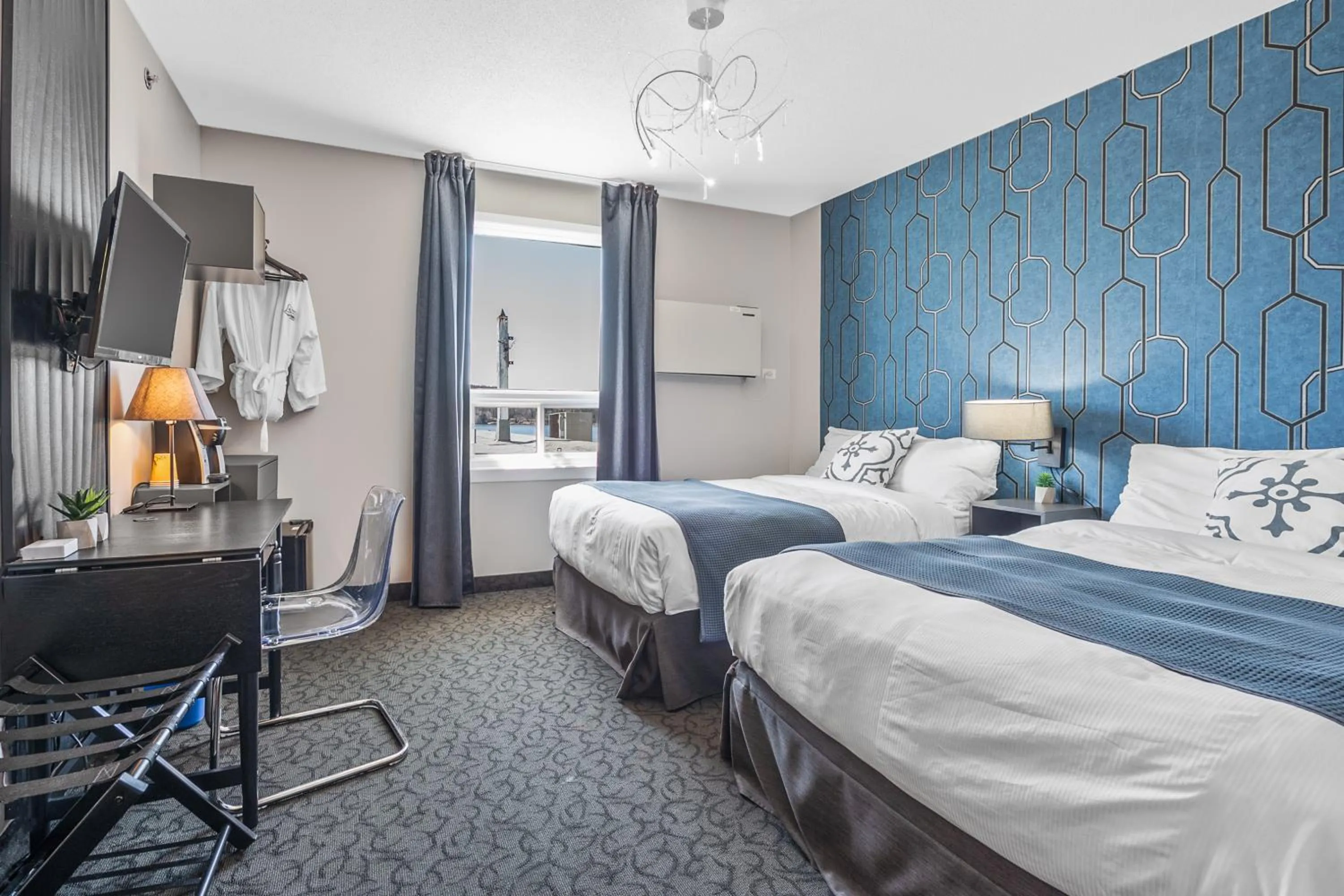 Bed in Manoir Lac-Etchemin