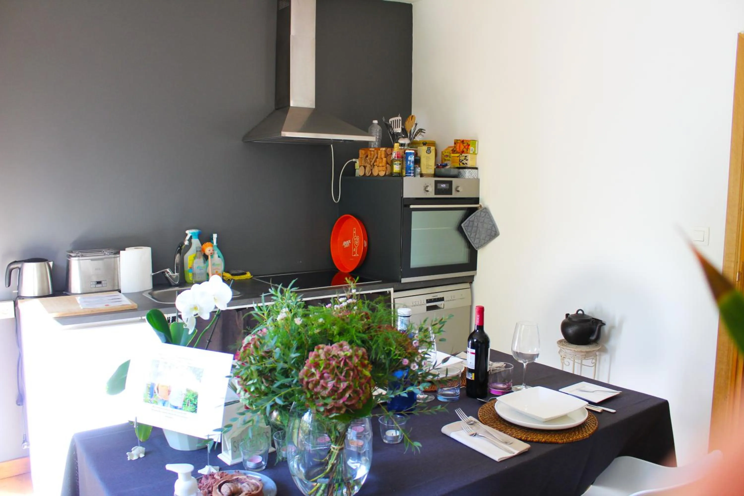 kitchen in Chez Madame Irma
