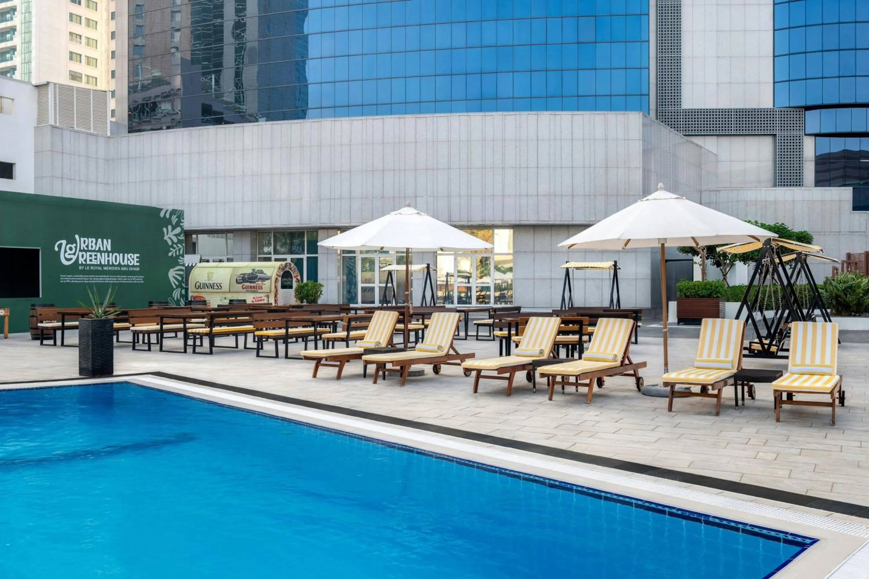 Swimming pool in Le Royal Meridien Abu Dhabi