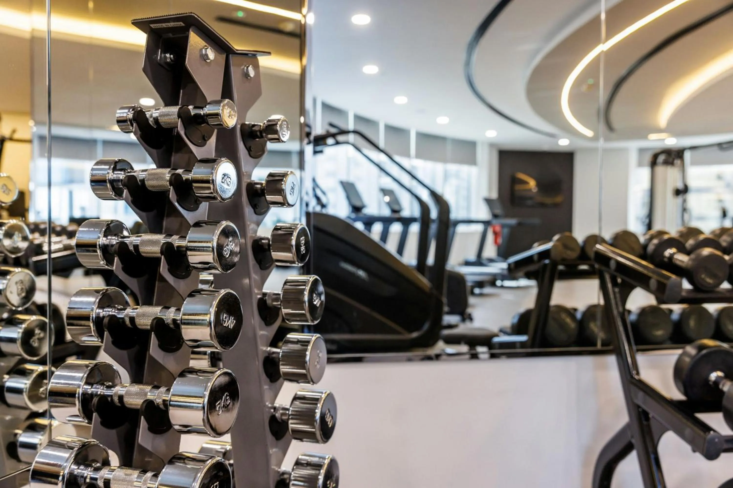 Fitness centre/facilities in Le Royal Meridien Abu Dhabi