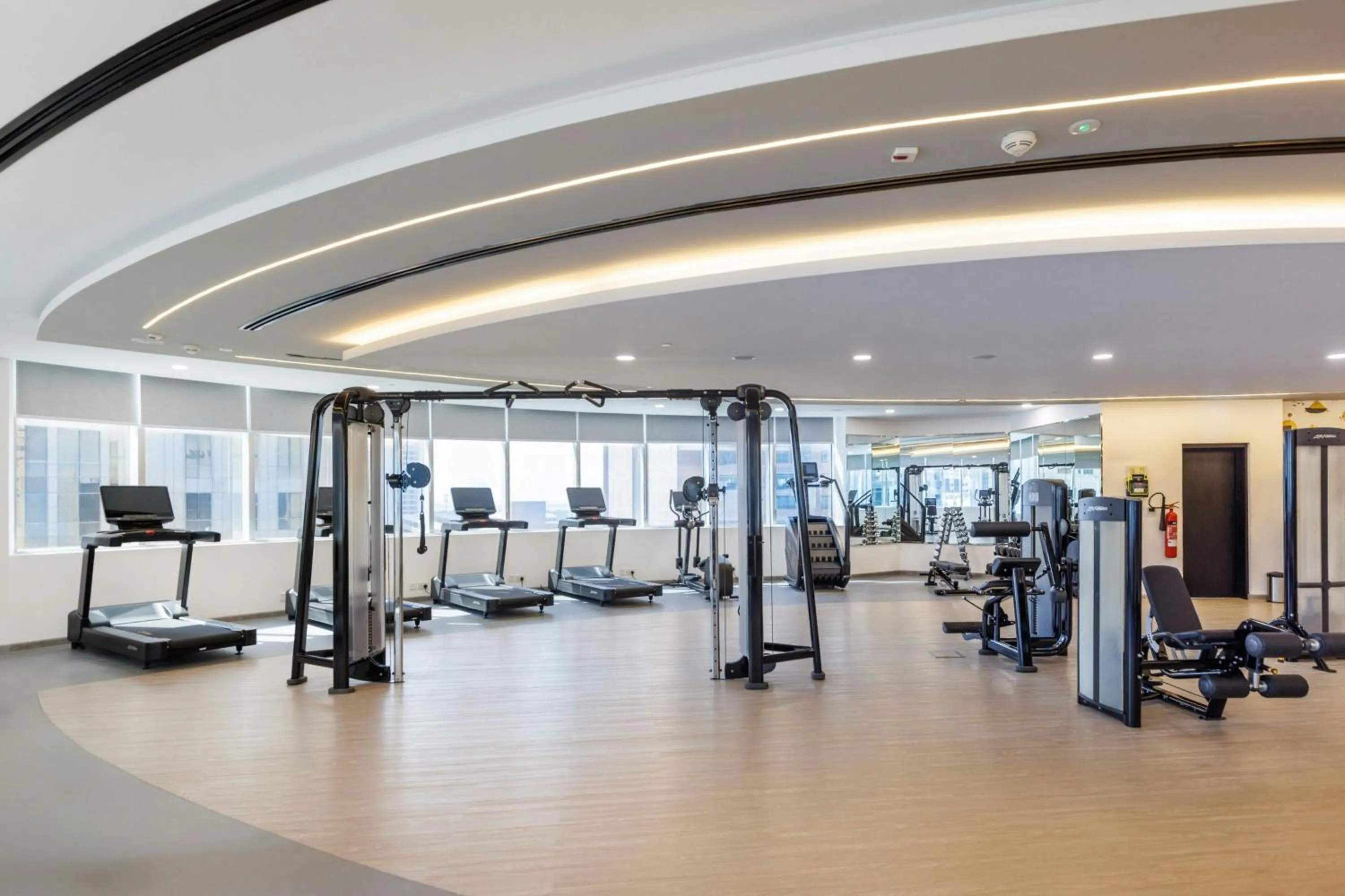 Fitness centre/facilities in Le Royal Meridien Abu Dhabi