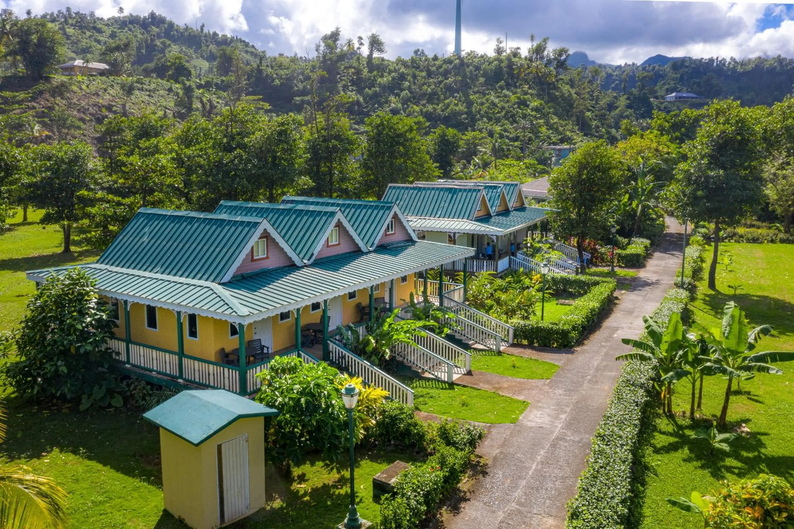 Property building in Rosalie Bay Eco Resort & Spa