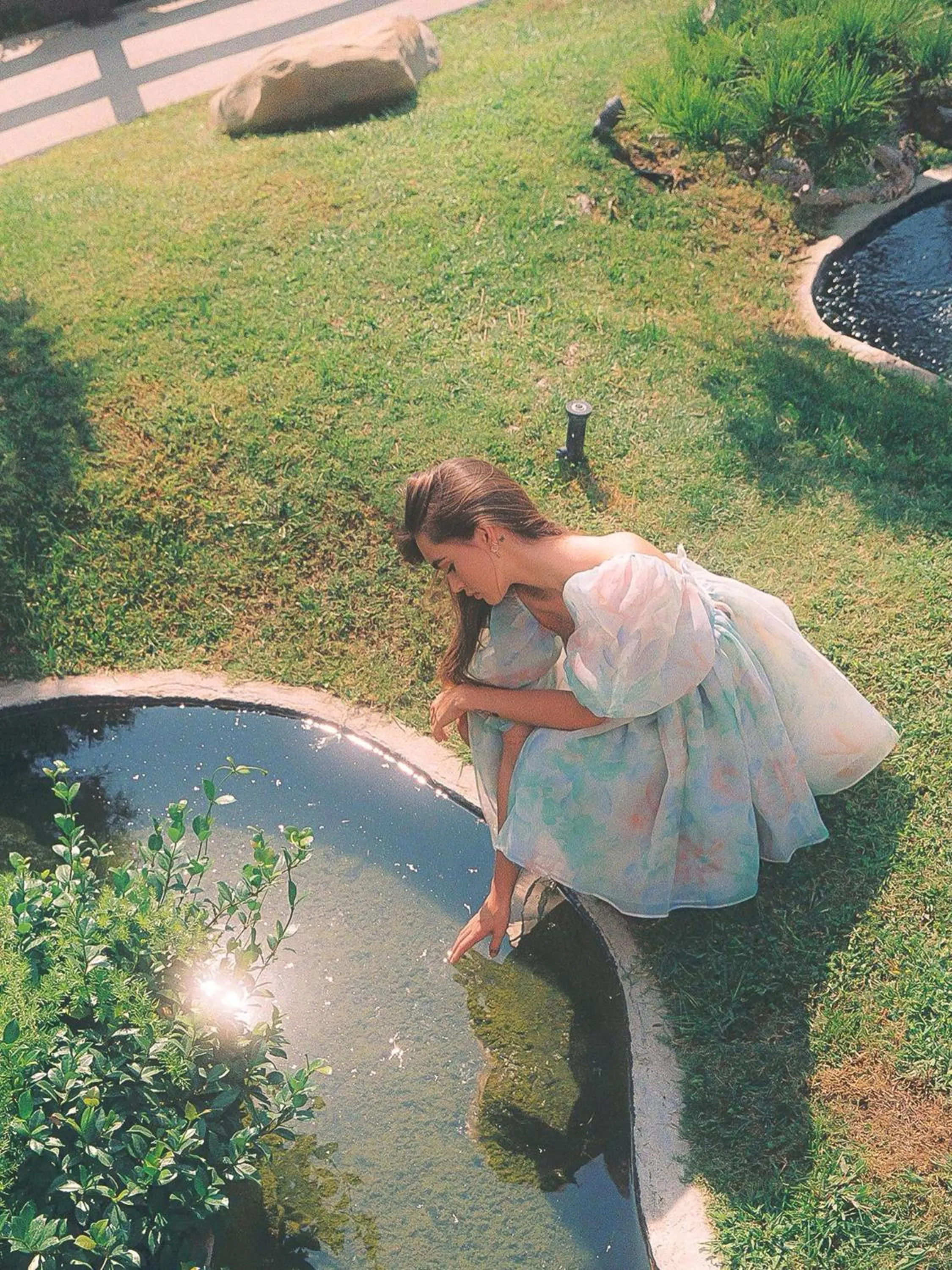 Garden in Hollywood Hills Hotel