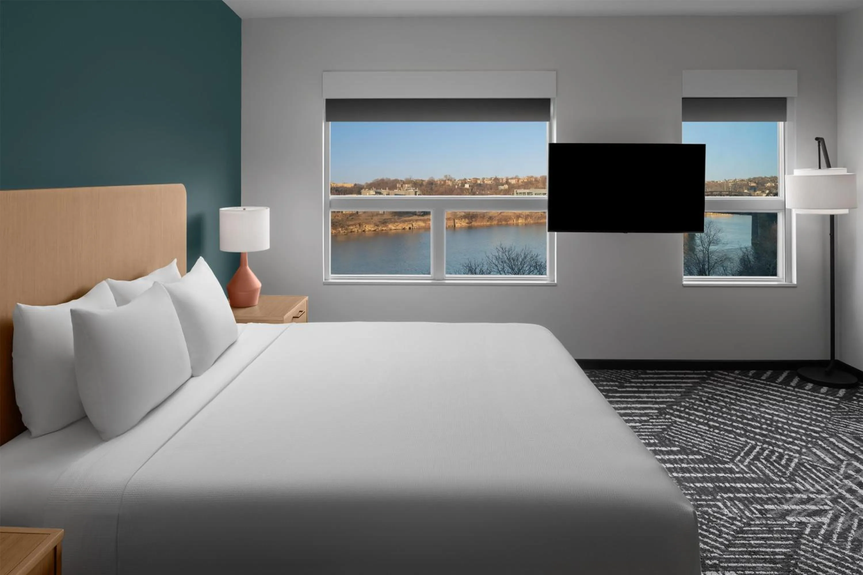 Bedroom, Bed in Hyatt House Pittsburgh-South Side