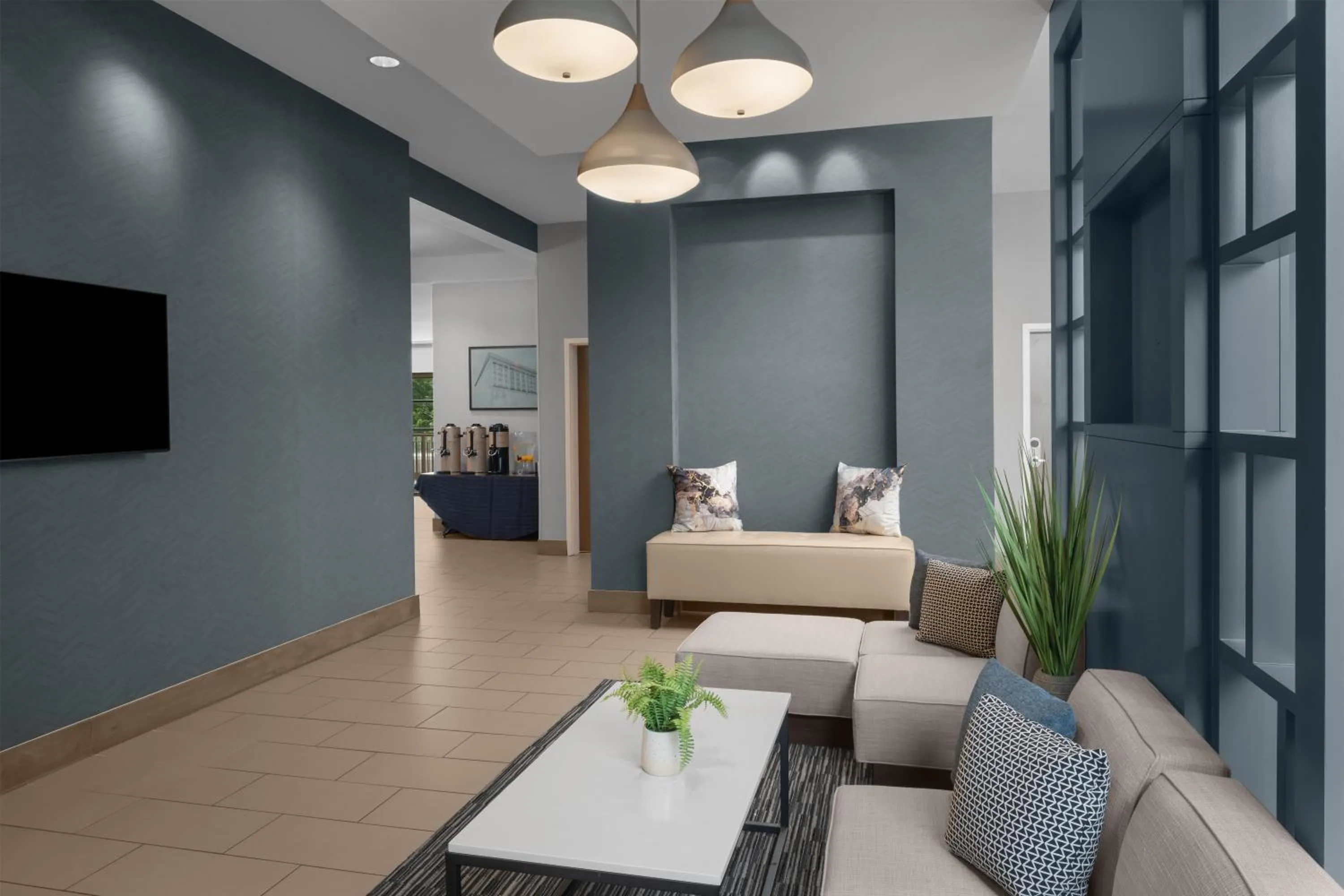 Lobby or reception in Hyatt House Pittsburgh-South Side