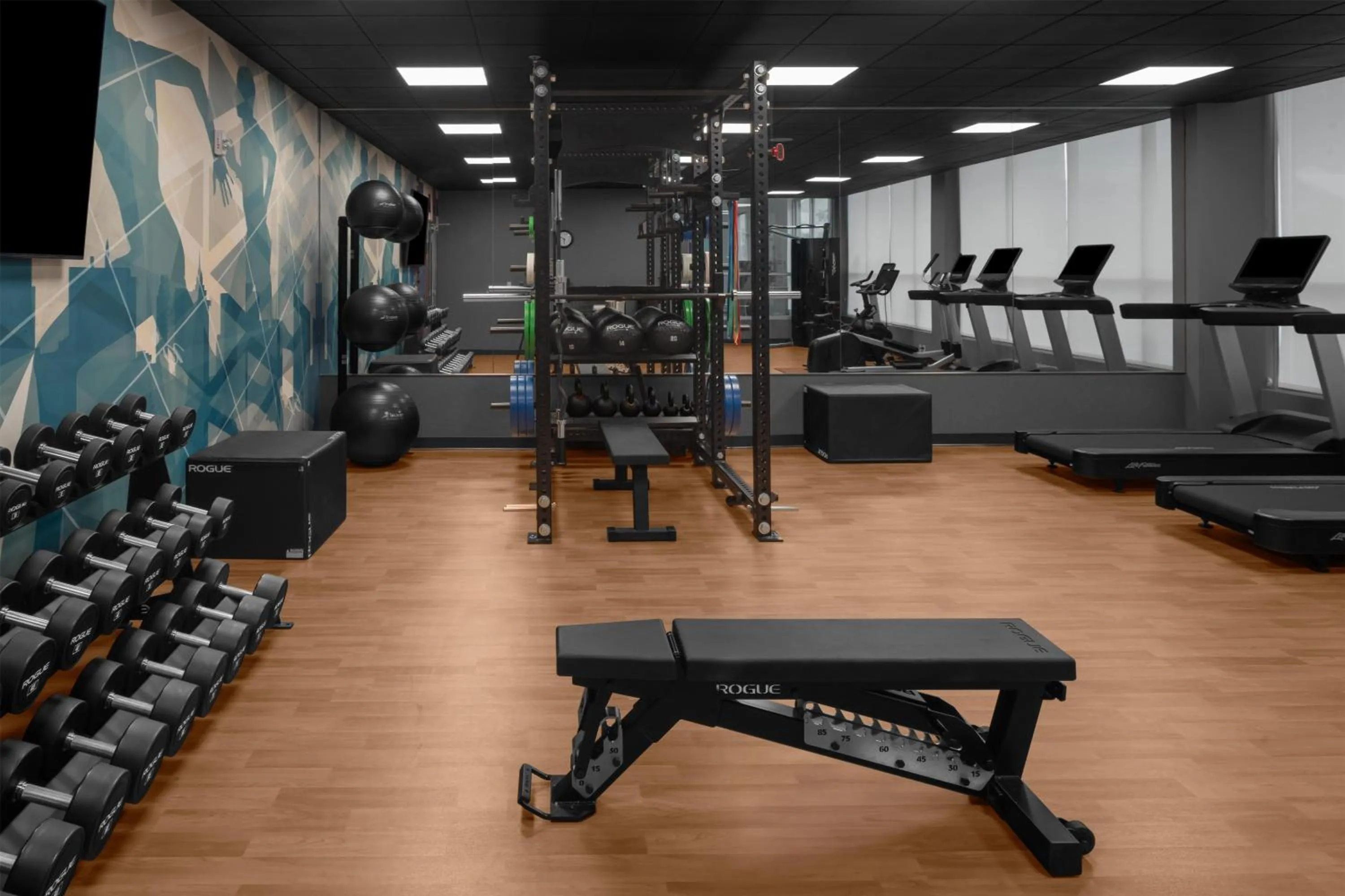Fitness centre/facilities in Hyatt House Pittsburgh-South Side
