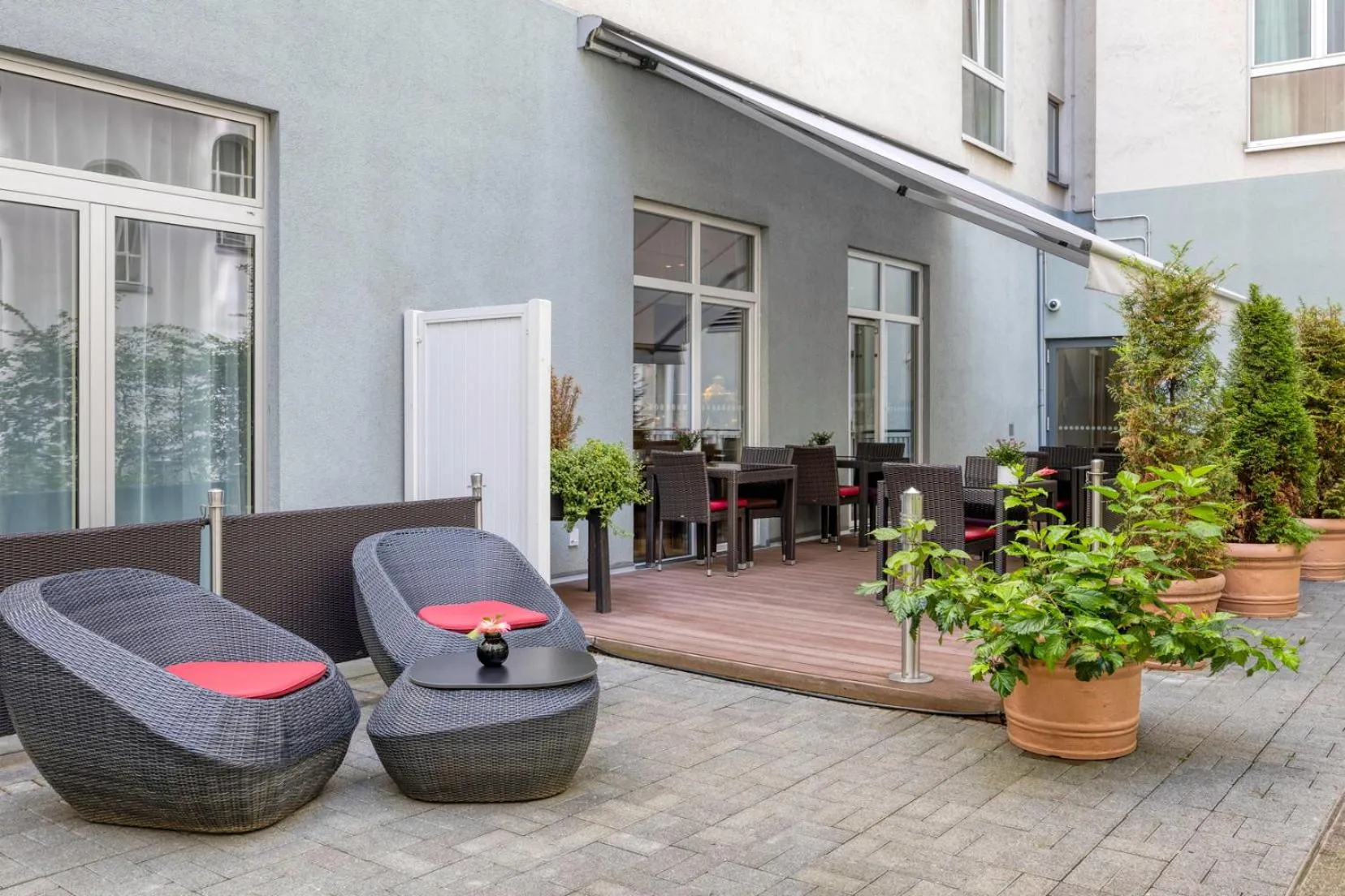 Patio in Citadines Kurfürstendamm Berlin