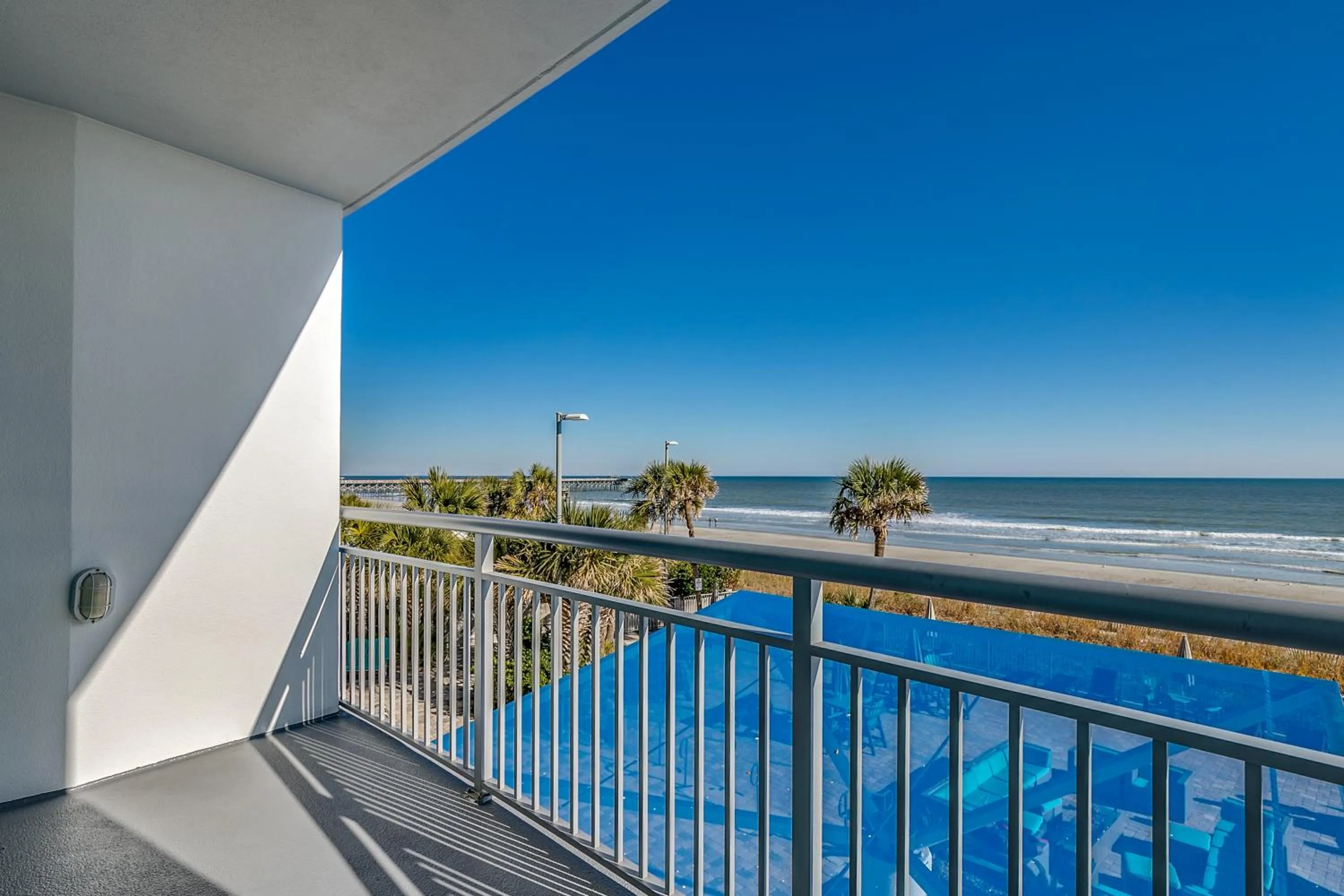 Balcony/Terrace in Spectacular Ocean Front Real 1 Bedroom Condo, 2 Ba