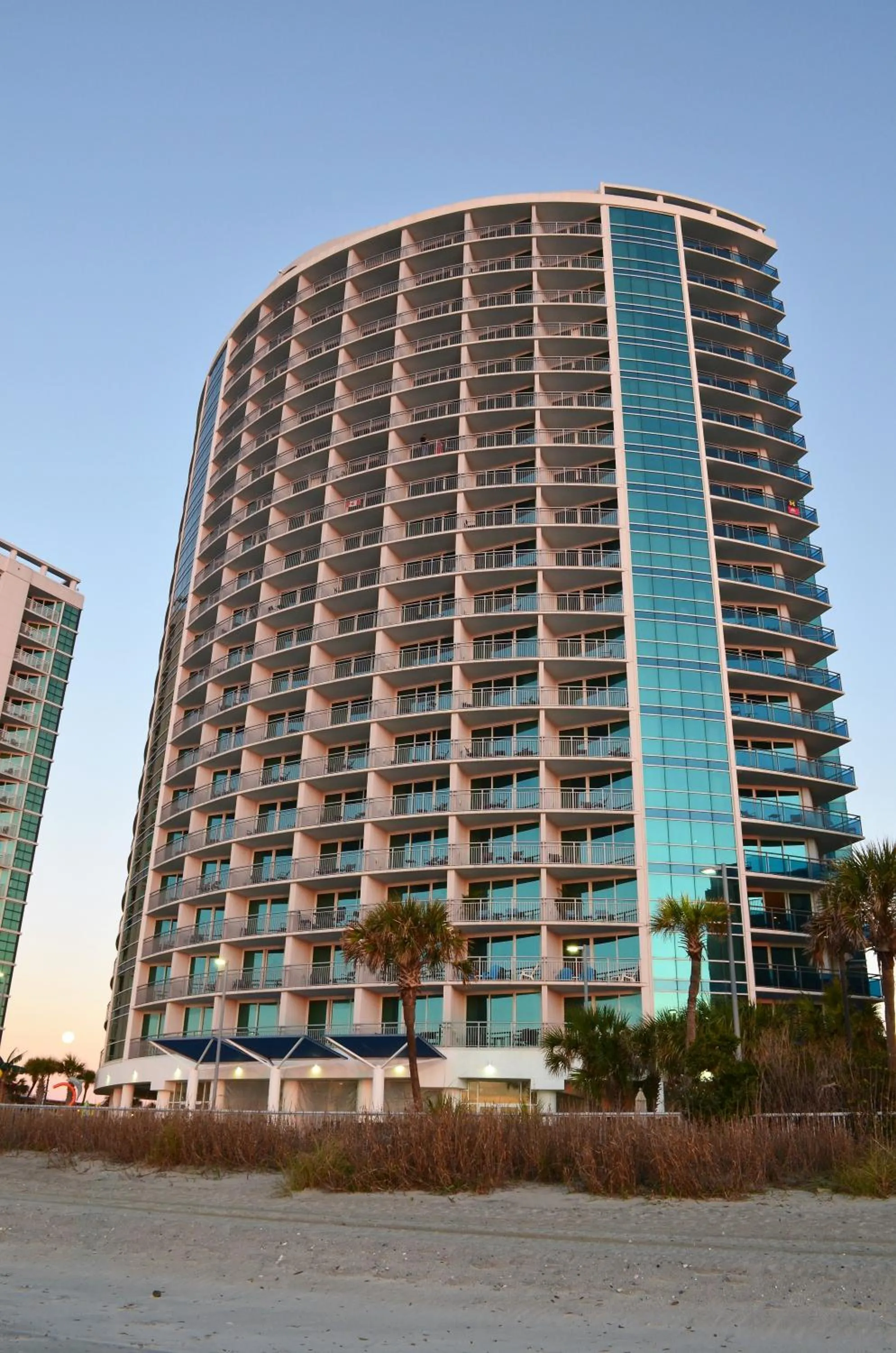 Property building in Spectacular Ocean Front Real 1 Bedroom Condo, 2 Ba