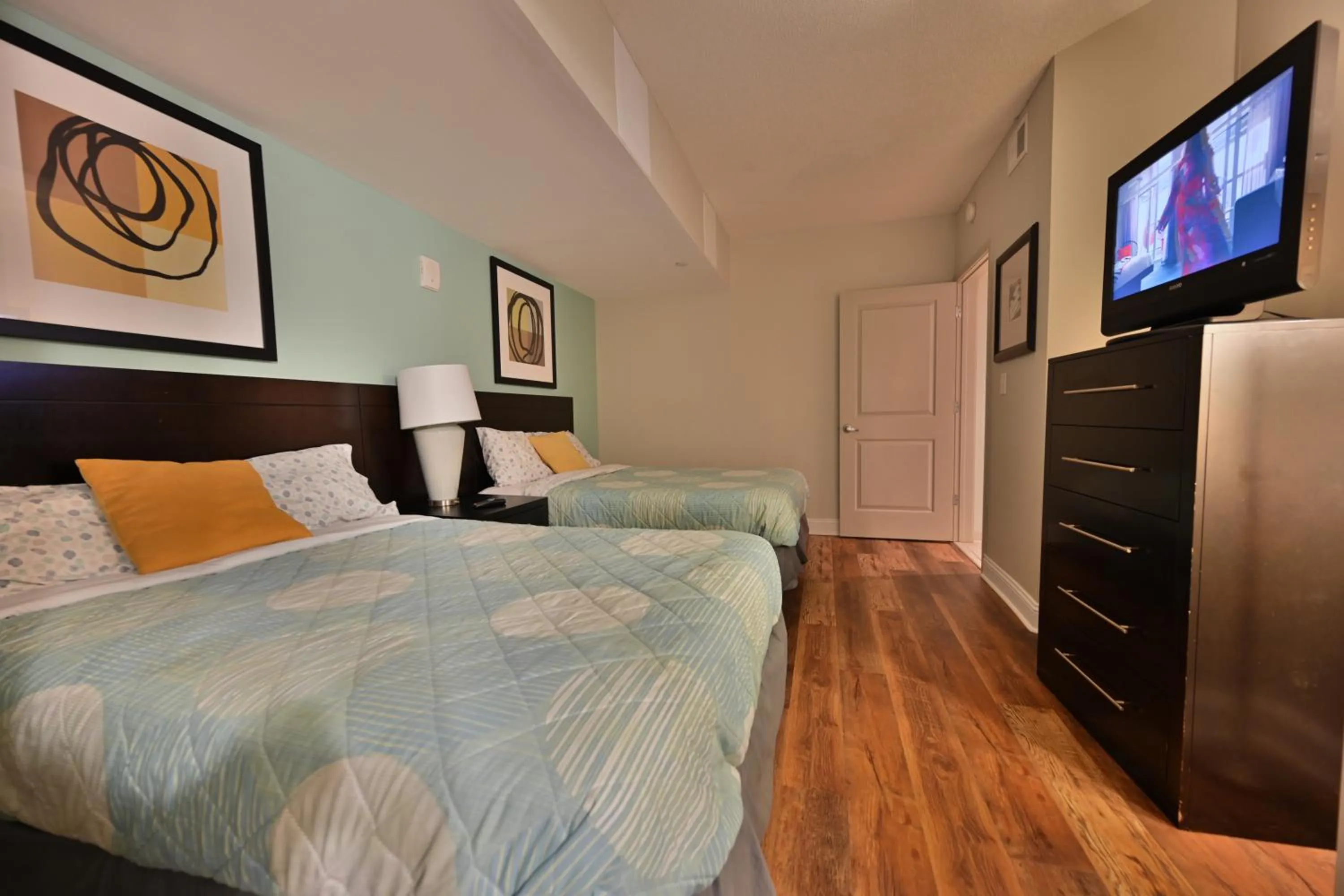 Bed in Spectacular Ocean Front Real 1 Bedroom Condo, 2 Ba