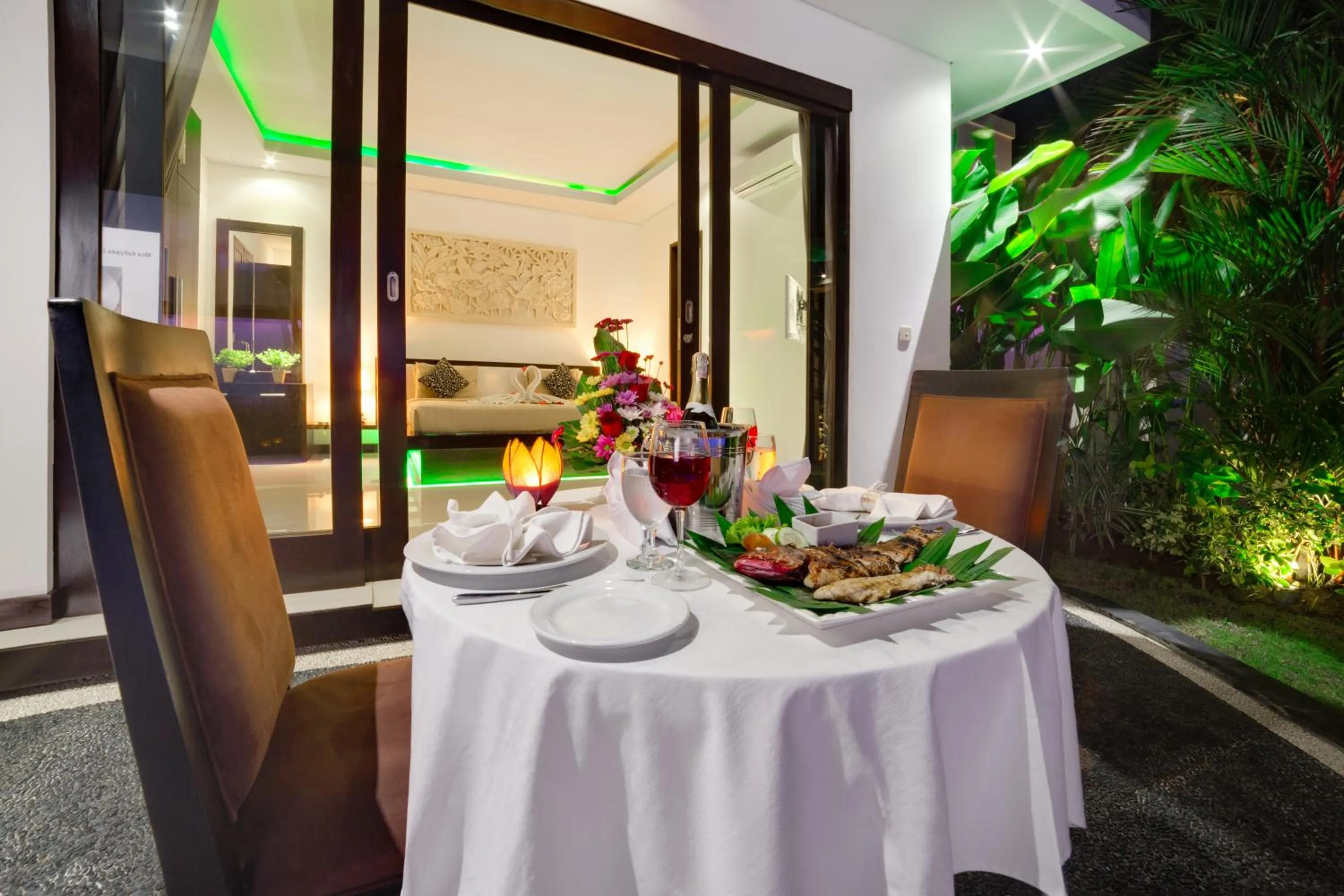 Food and drinks in D&G Villas Nusa Dua