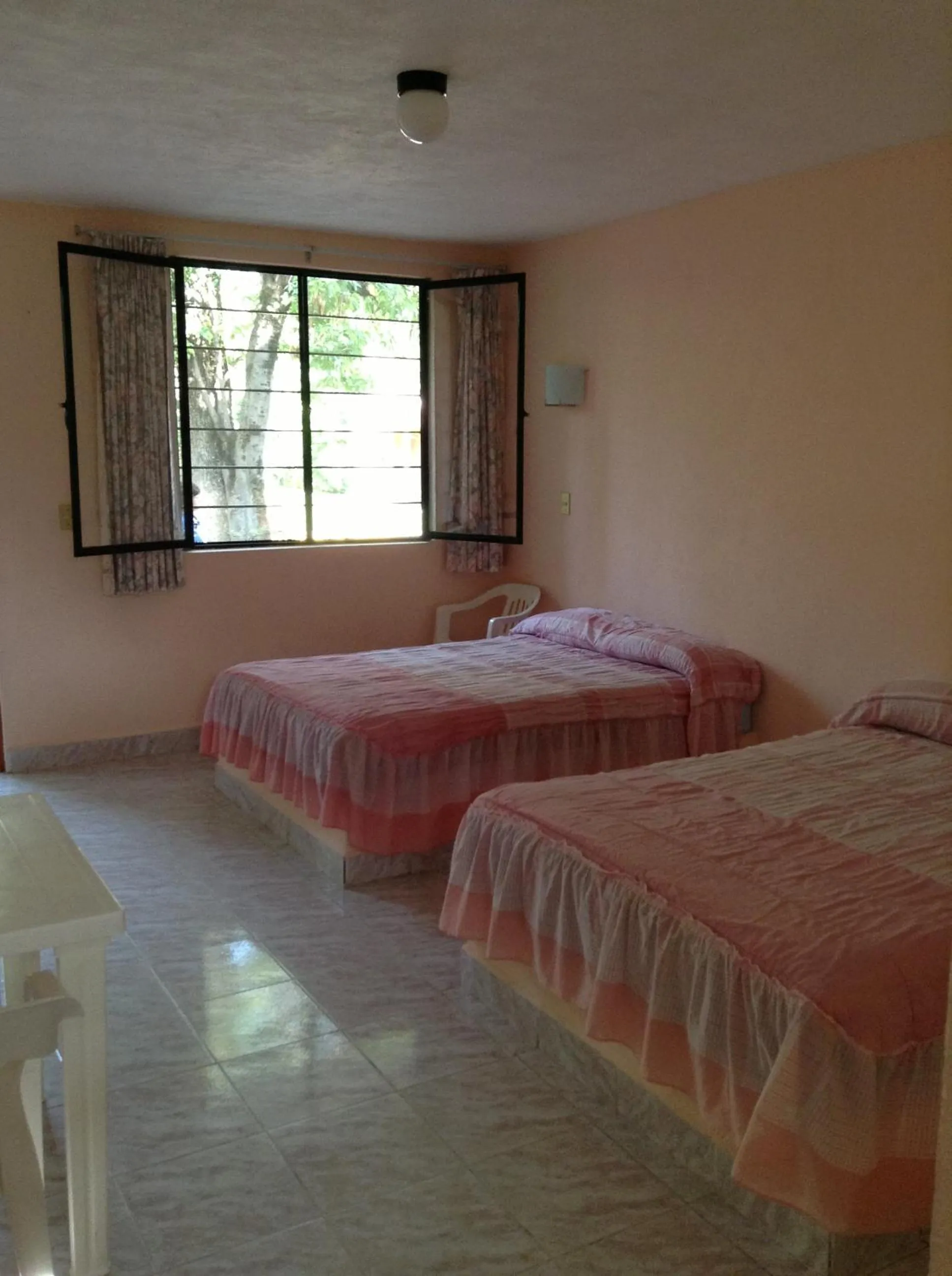 Bed in Hotel Tecozautla