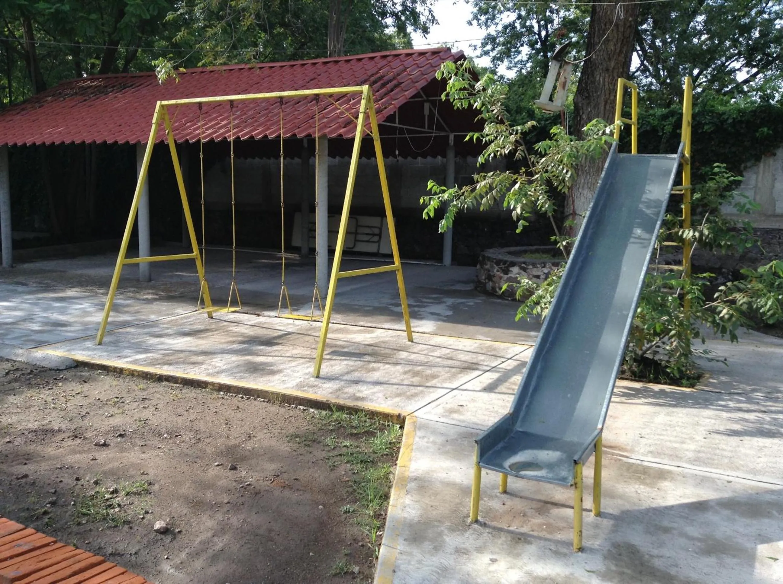 Children play ground in Hotel Tecozautla