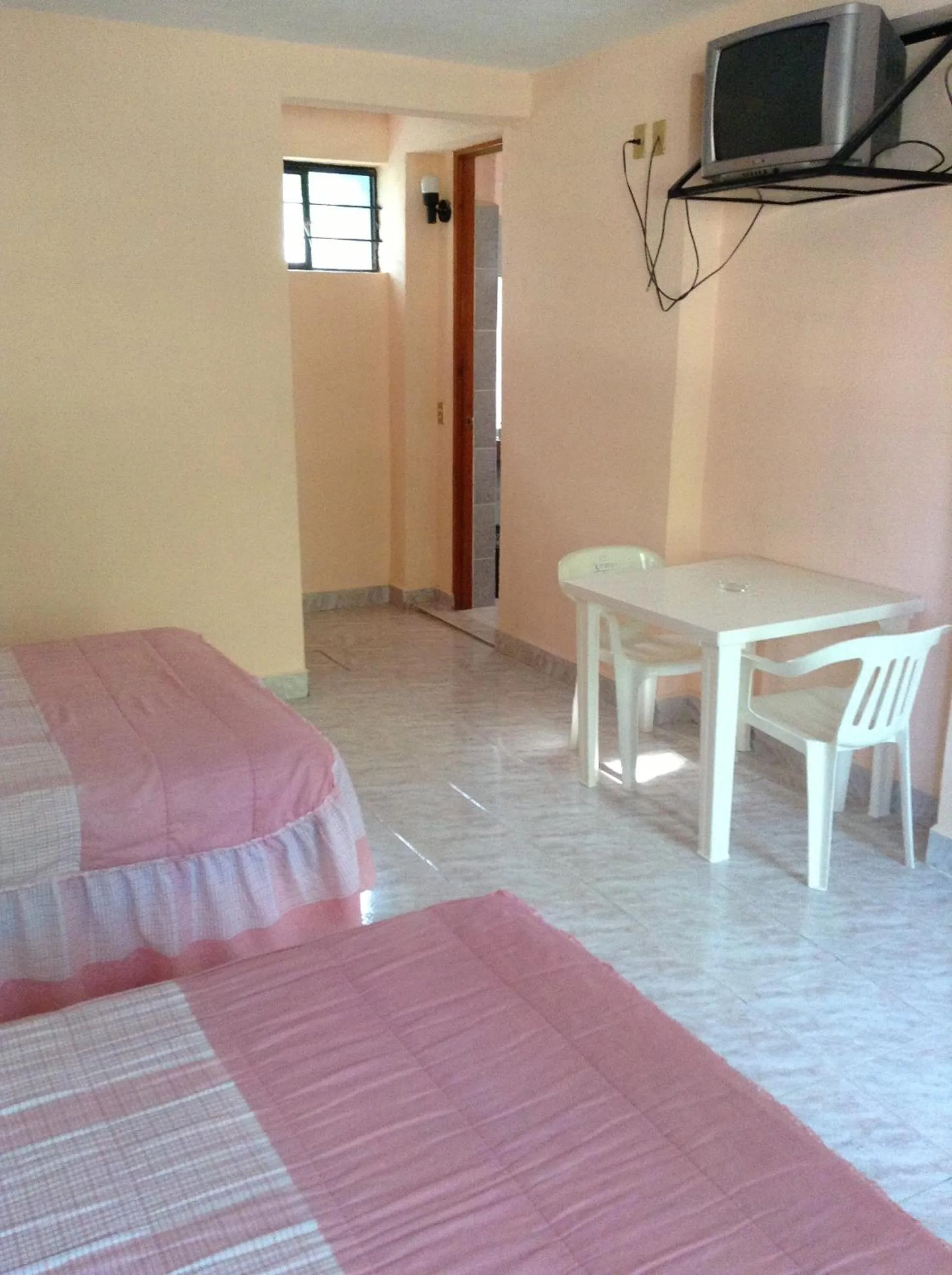 Bed in Hotel Tecozautla