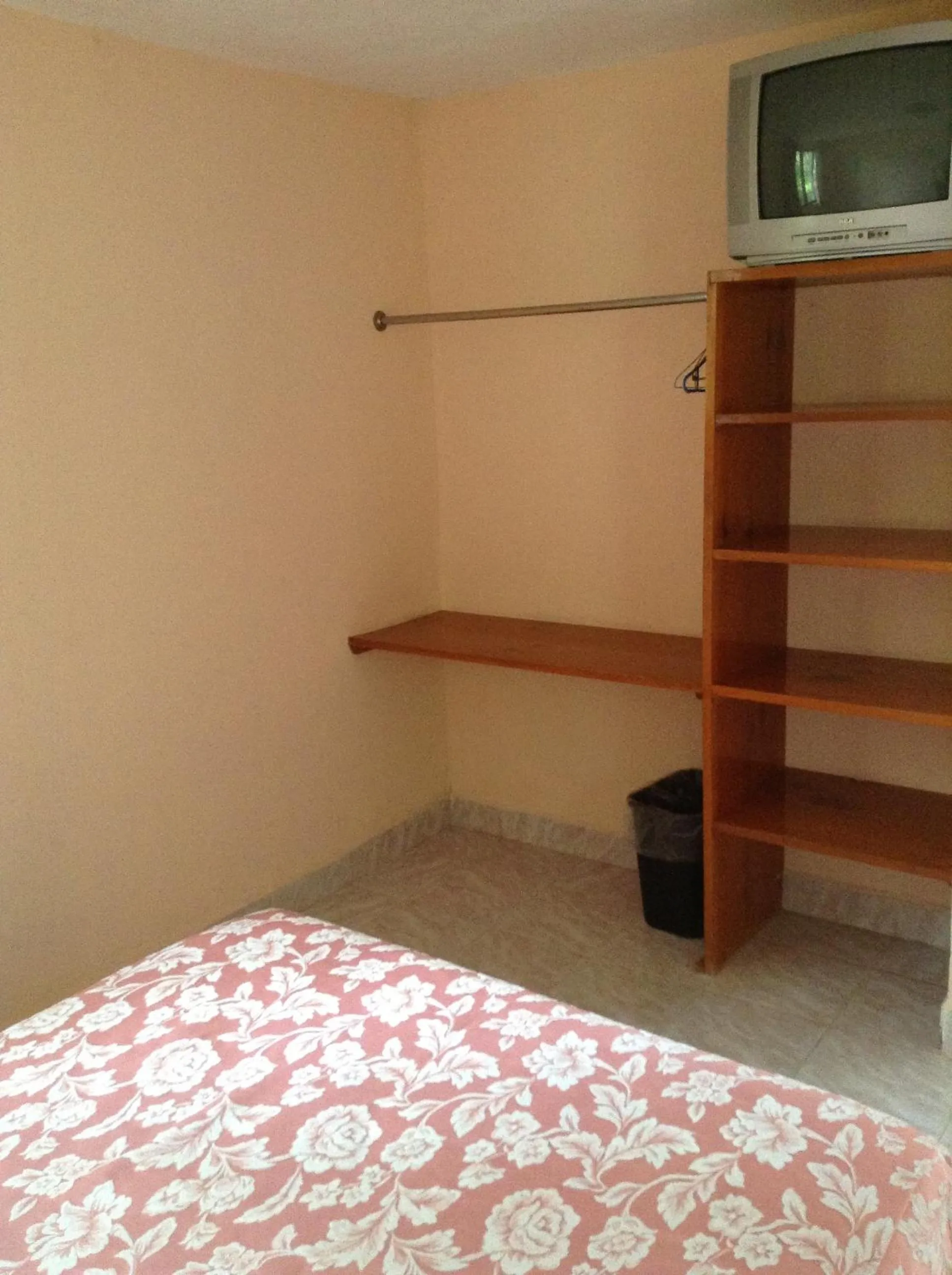 Decorative detail, Bed in Hotel Tecozautla