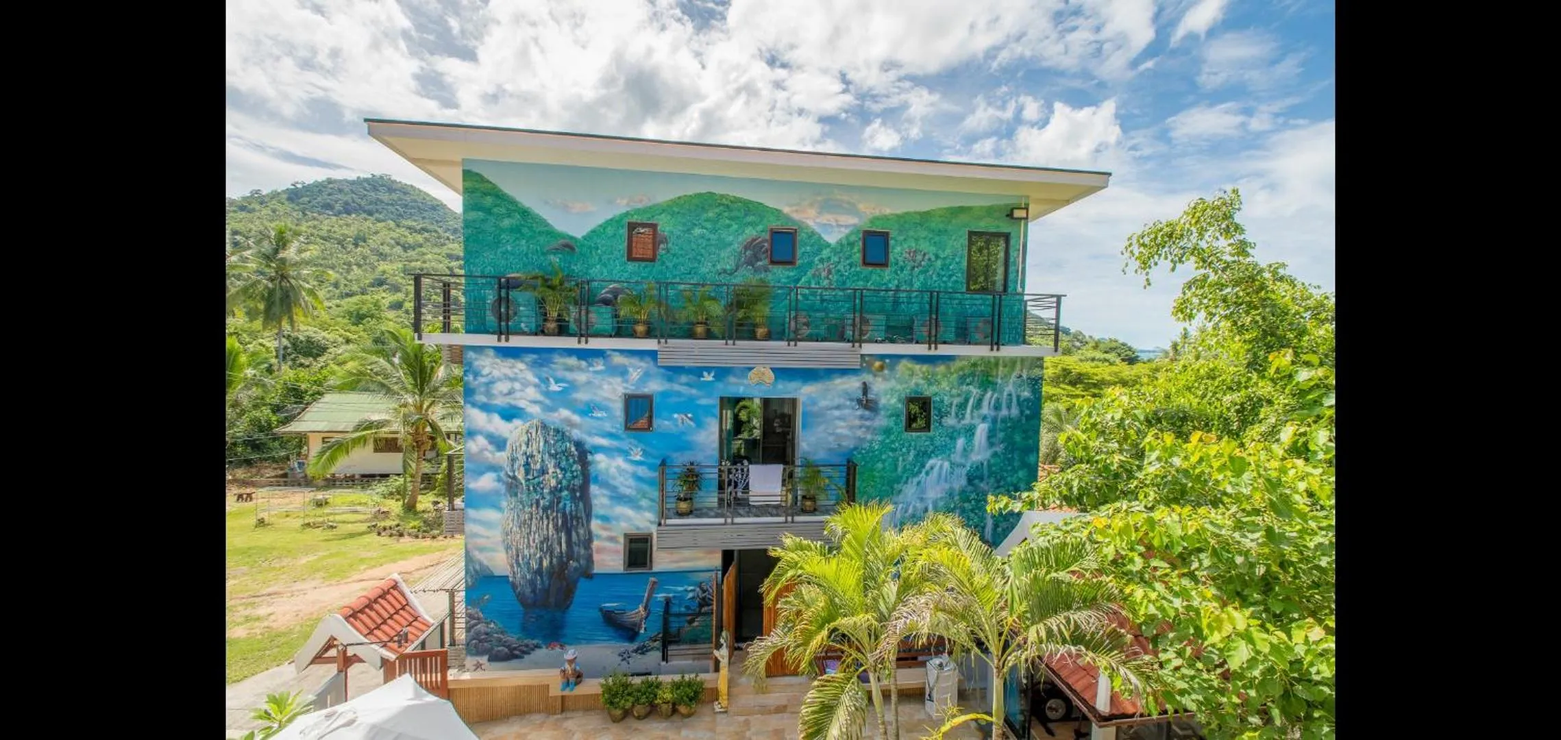 Property building in Penthouse Crystal Bay Apartments