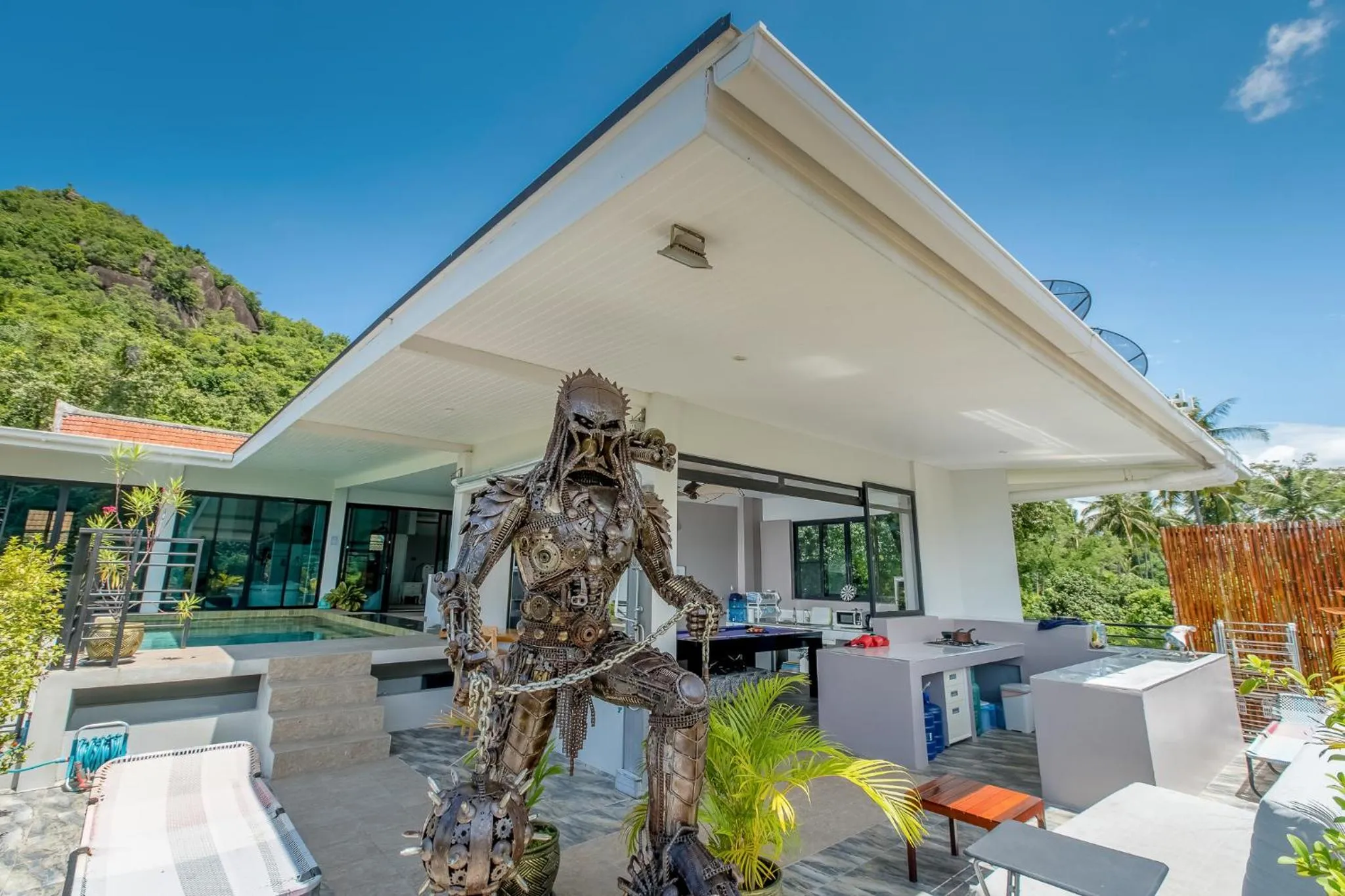 Swimming pool in Penthouse Crystal Bay Apartments