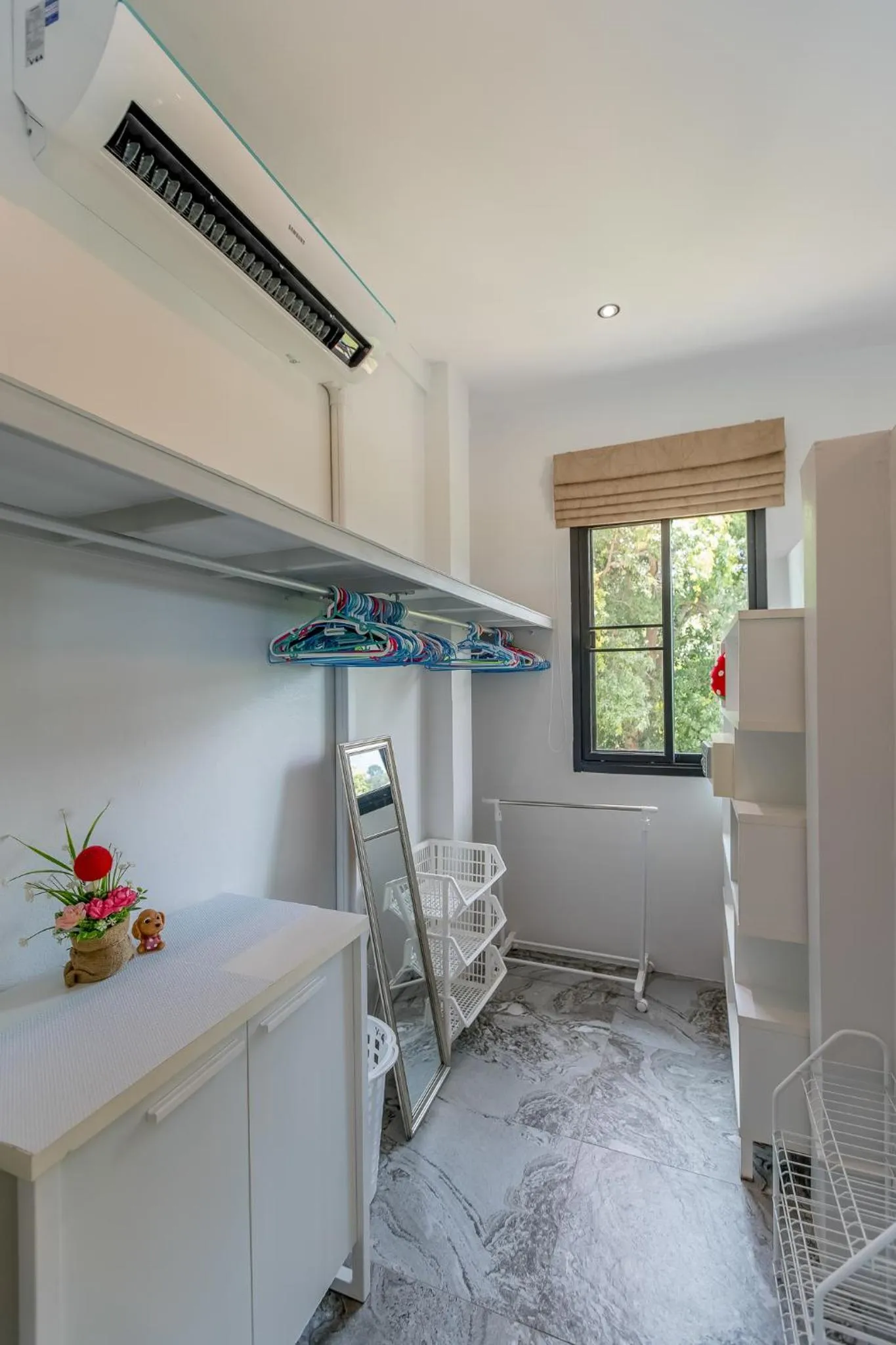 wardrobe in Penthouse Crystal Bay Apartments