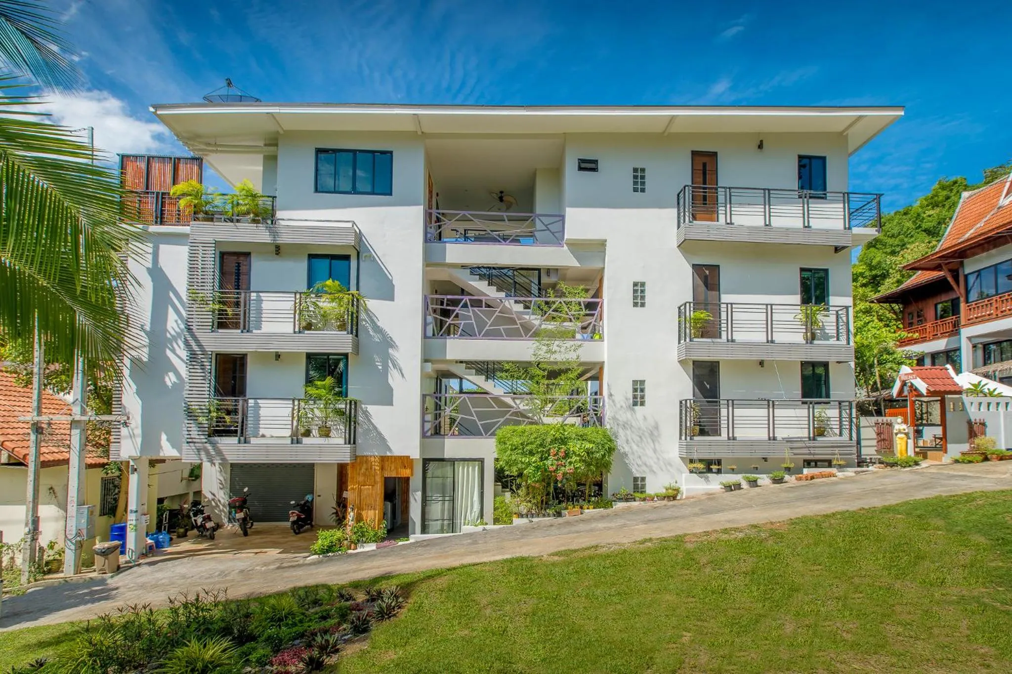 Property building in Penthouse Crystal Bay Apartments