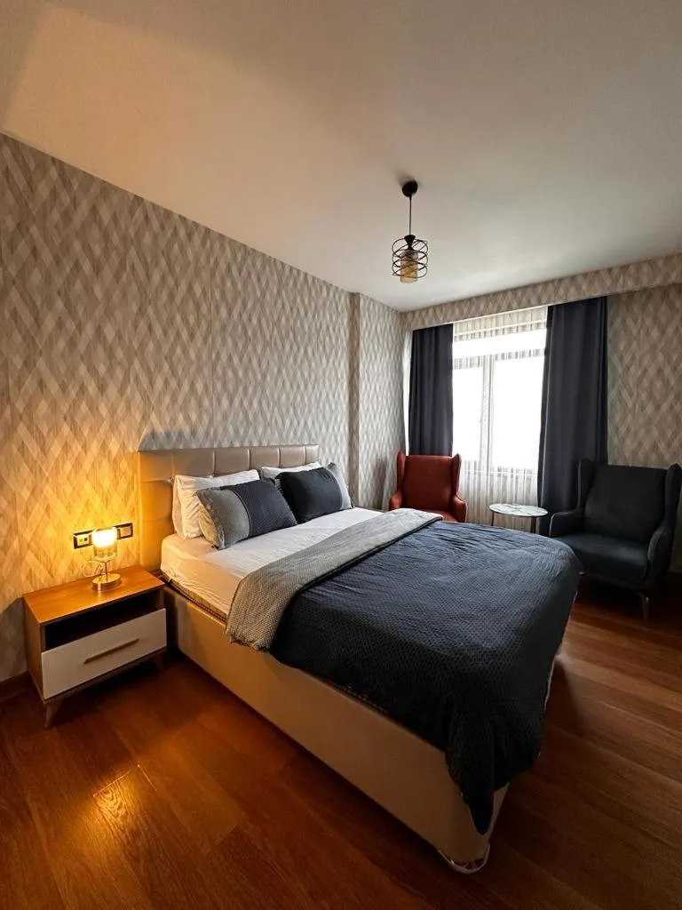 Bed in SABİHA GOKCEN İSTANBUL HOUSES Airport