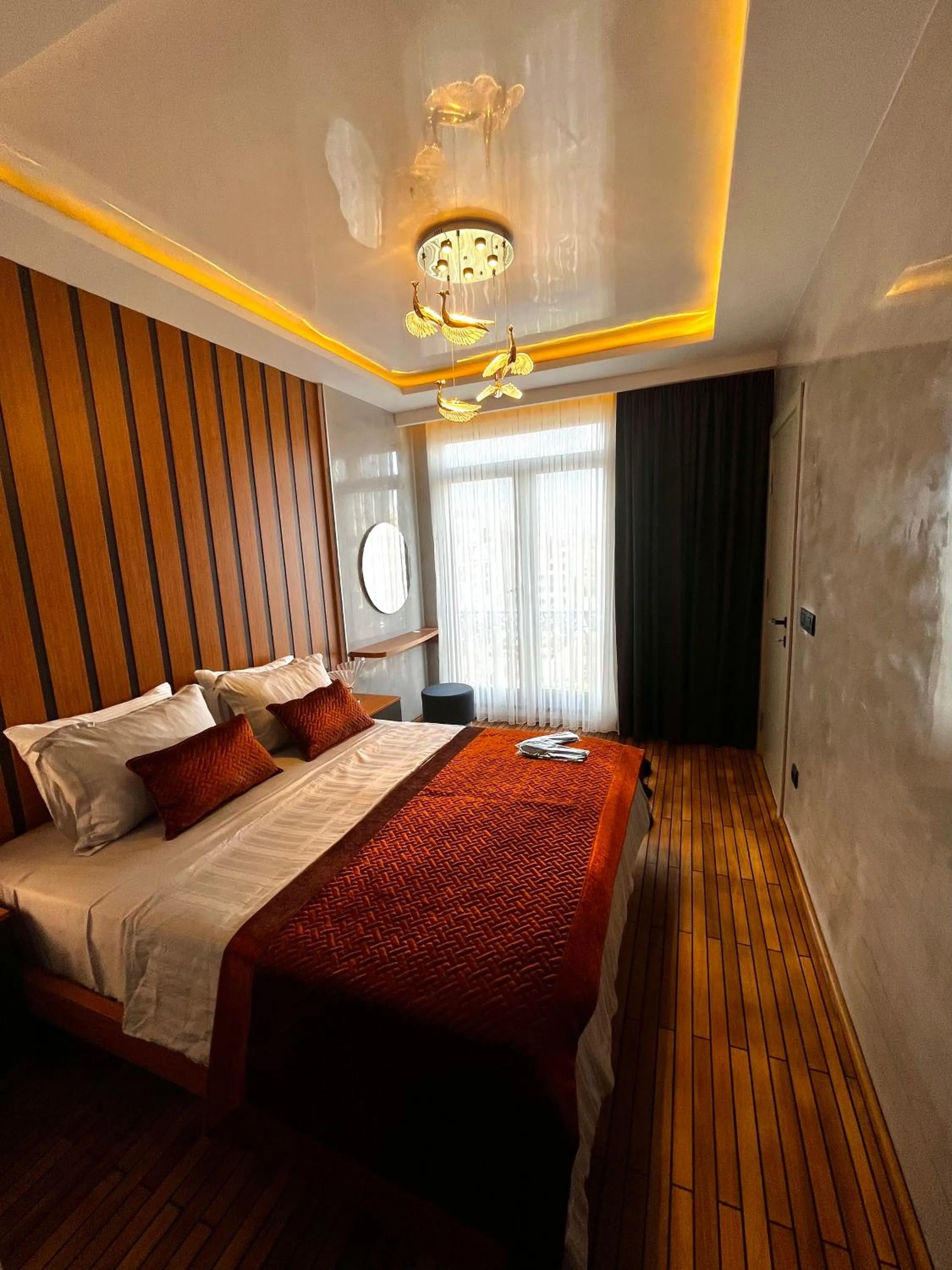 Bed in SABİHA GOKCEN İSTANBUL HOUSES Airport