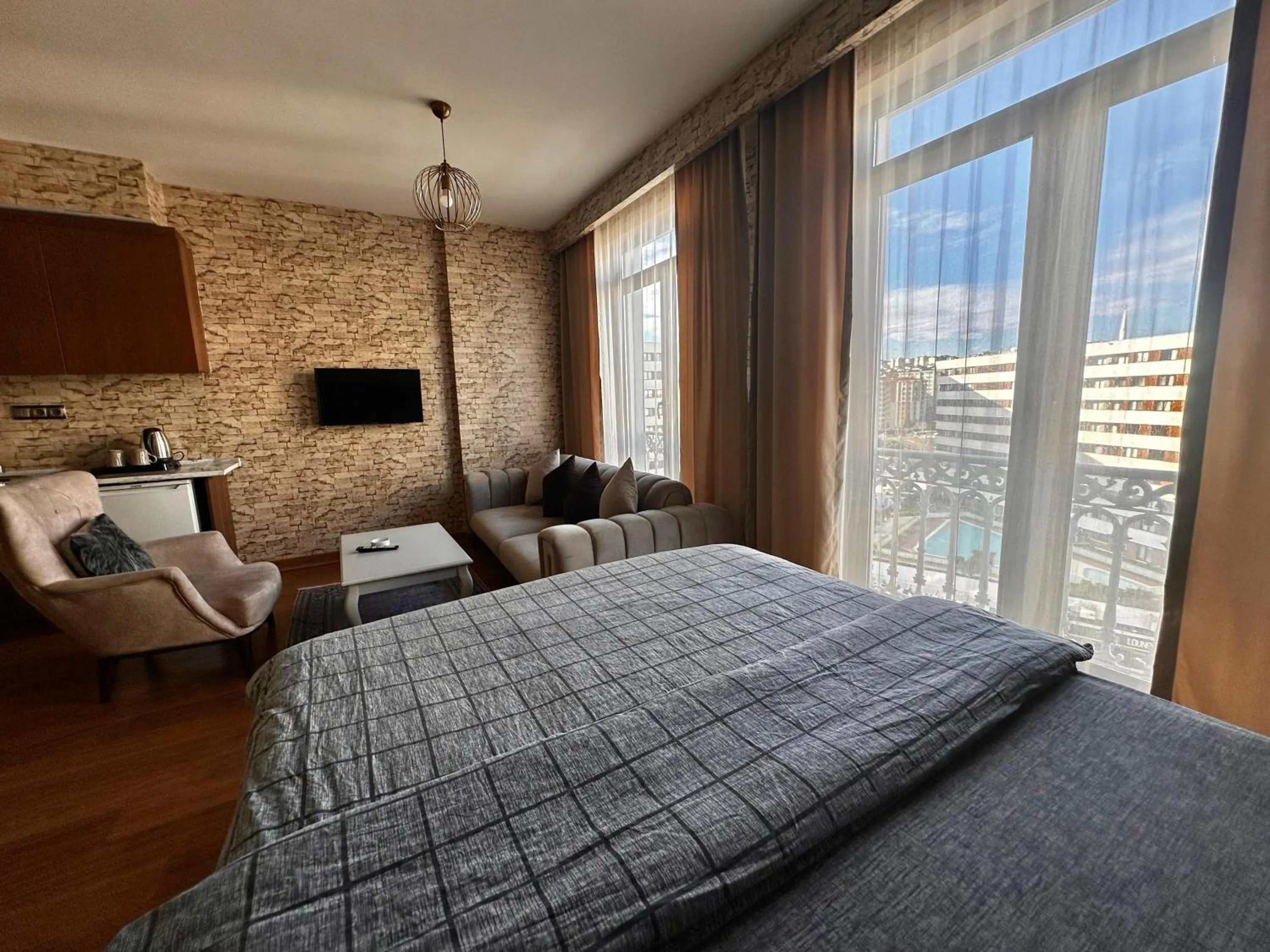 Bed in SABİHA GOKCEN İSTANBUL HOUSES Airport