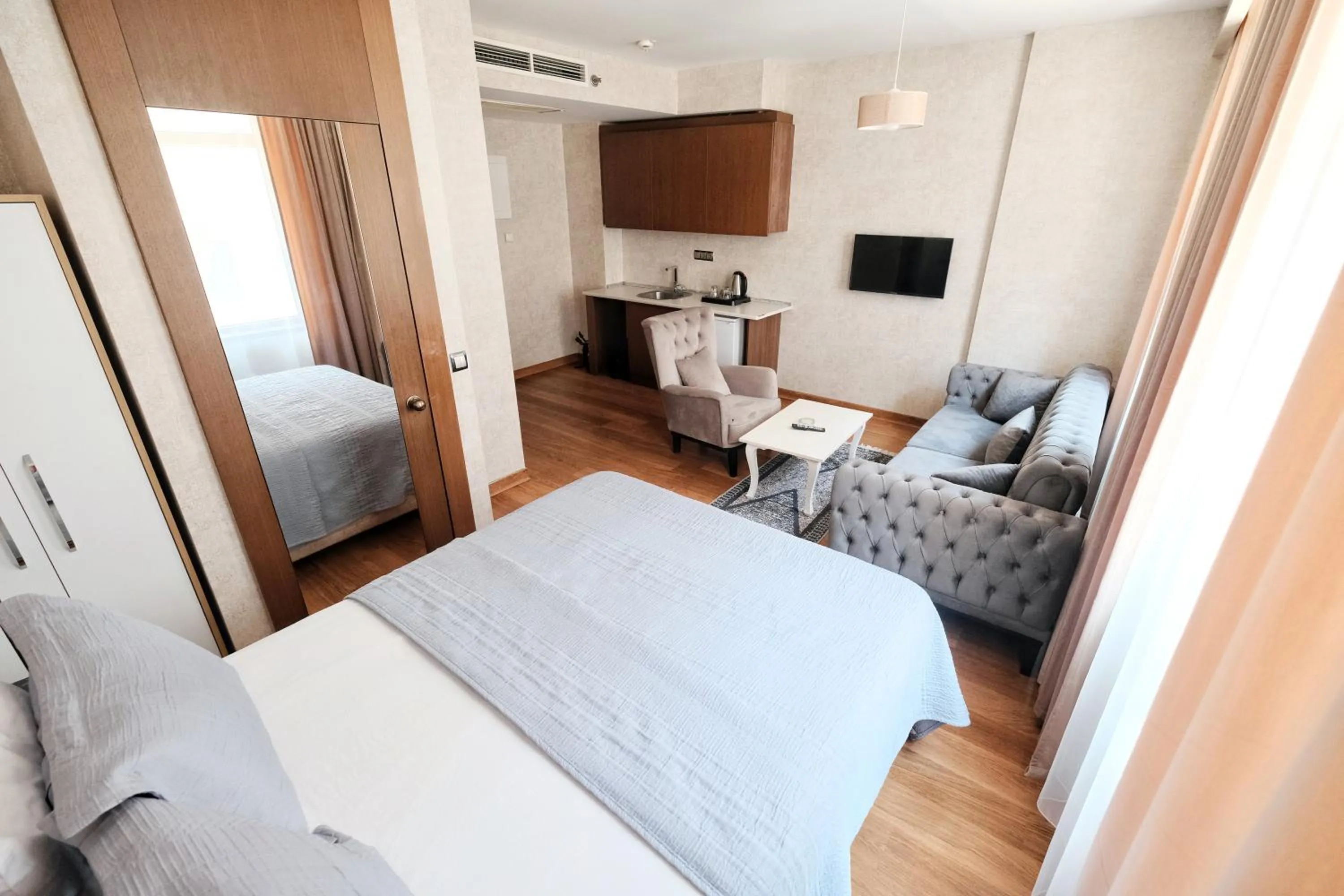 Bed in SABİHA GOKCEN İSTANBUL HOUSES Airport