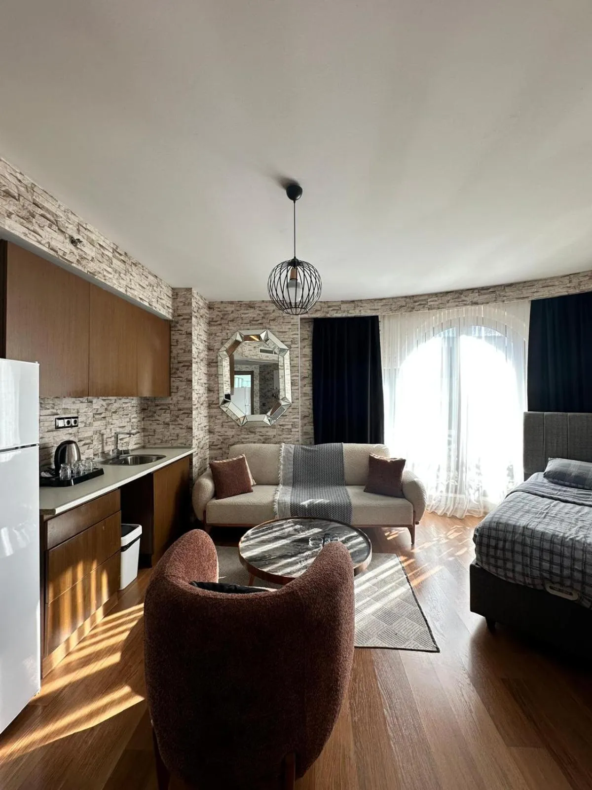 Bed in SABİHA GOKCEN İSTANBUL HOUSES Airport