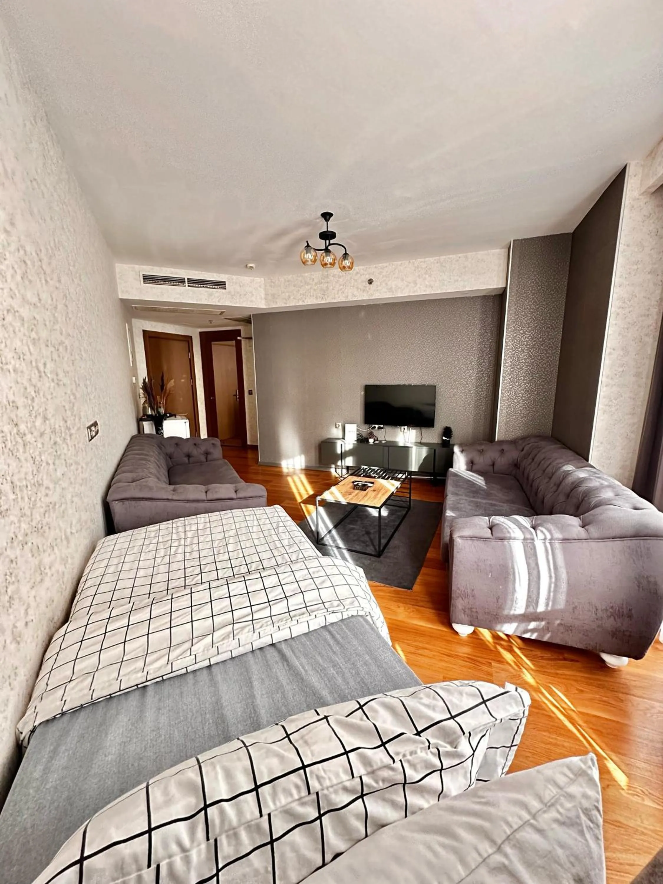 Bed in SABİHA GOKCEN İSTANBUL HOUSES Airport