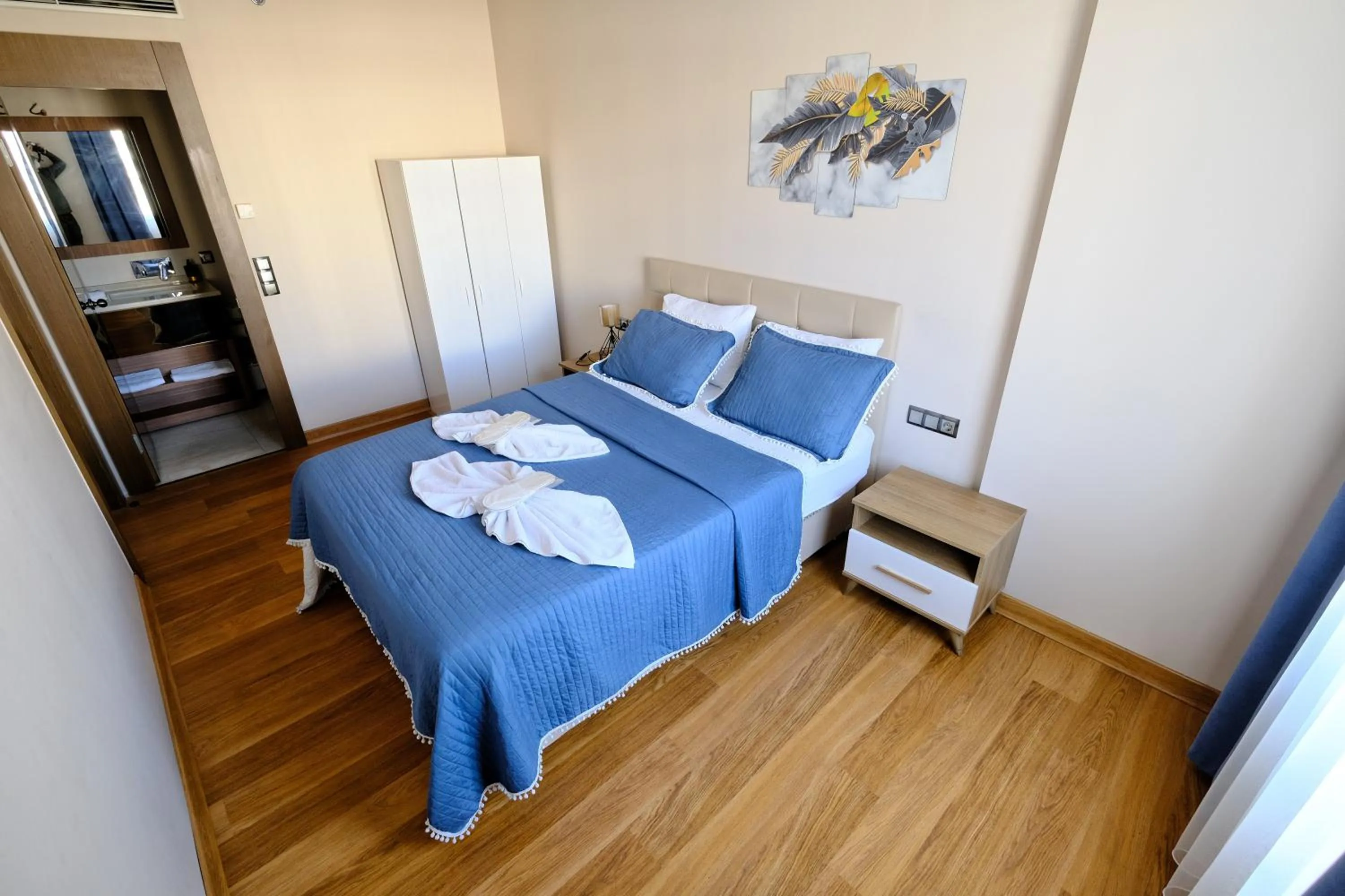 Bed in SABİHA GOKCEN İSTANBUL HOUSES Airport