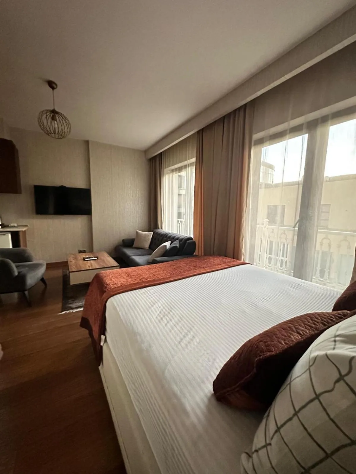 Bed in SABİHA GOKCEN İSTANBUL HOUSES Airport