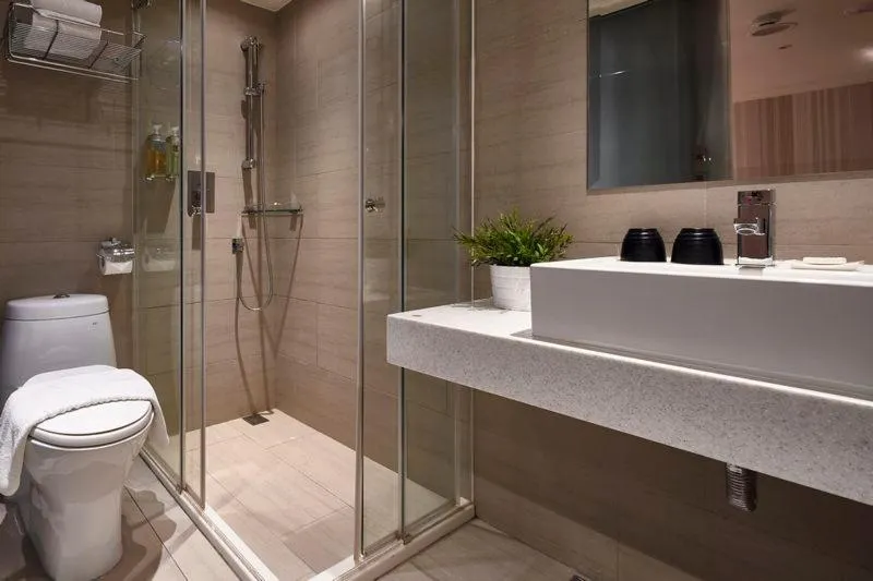 Bathroom in Via Loft Hotel