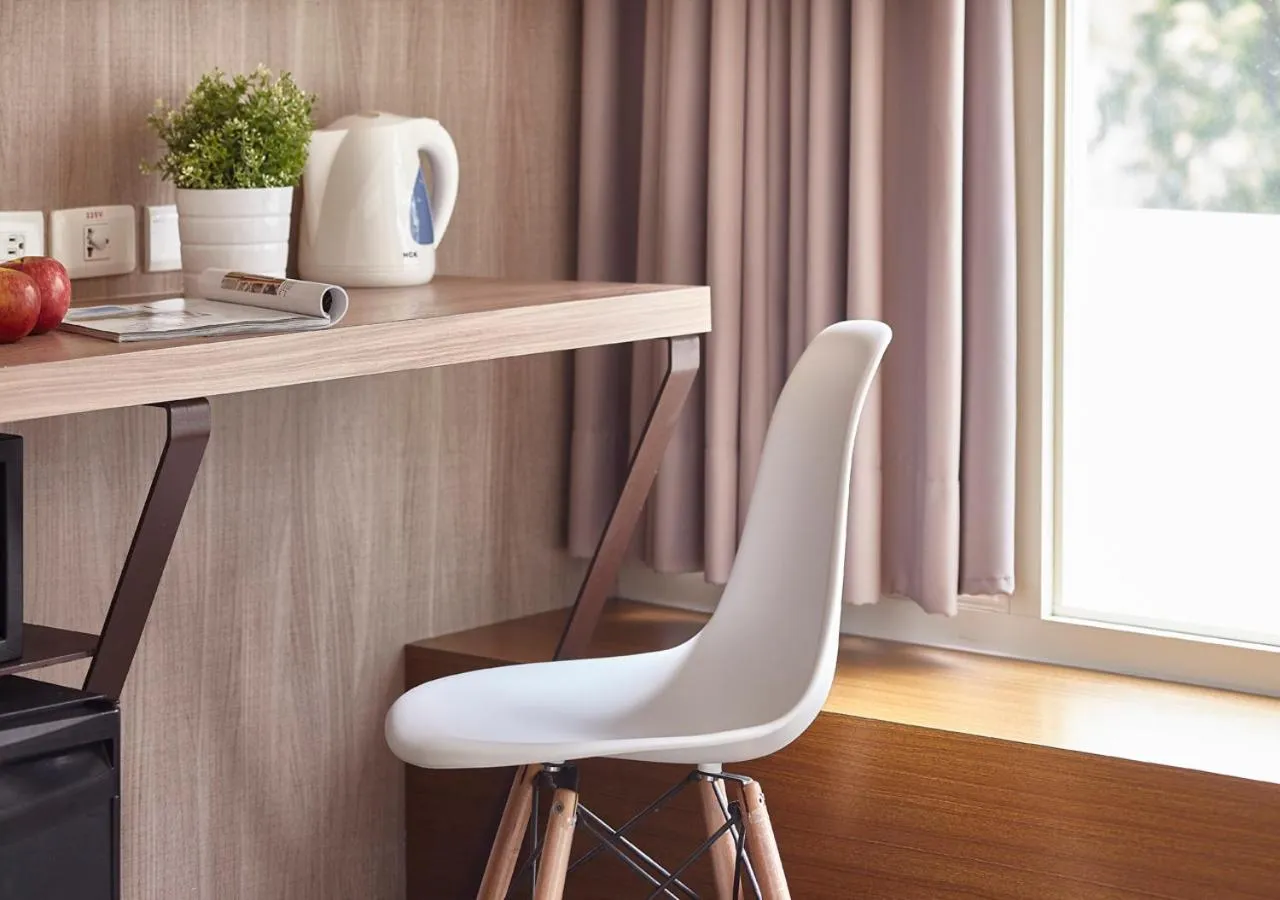 Decorative detail in Via Loft Hotel