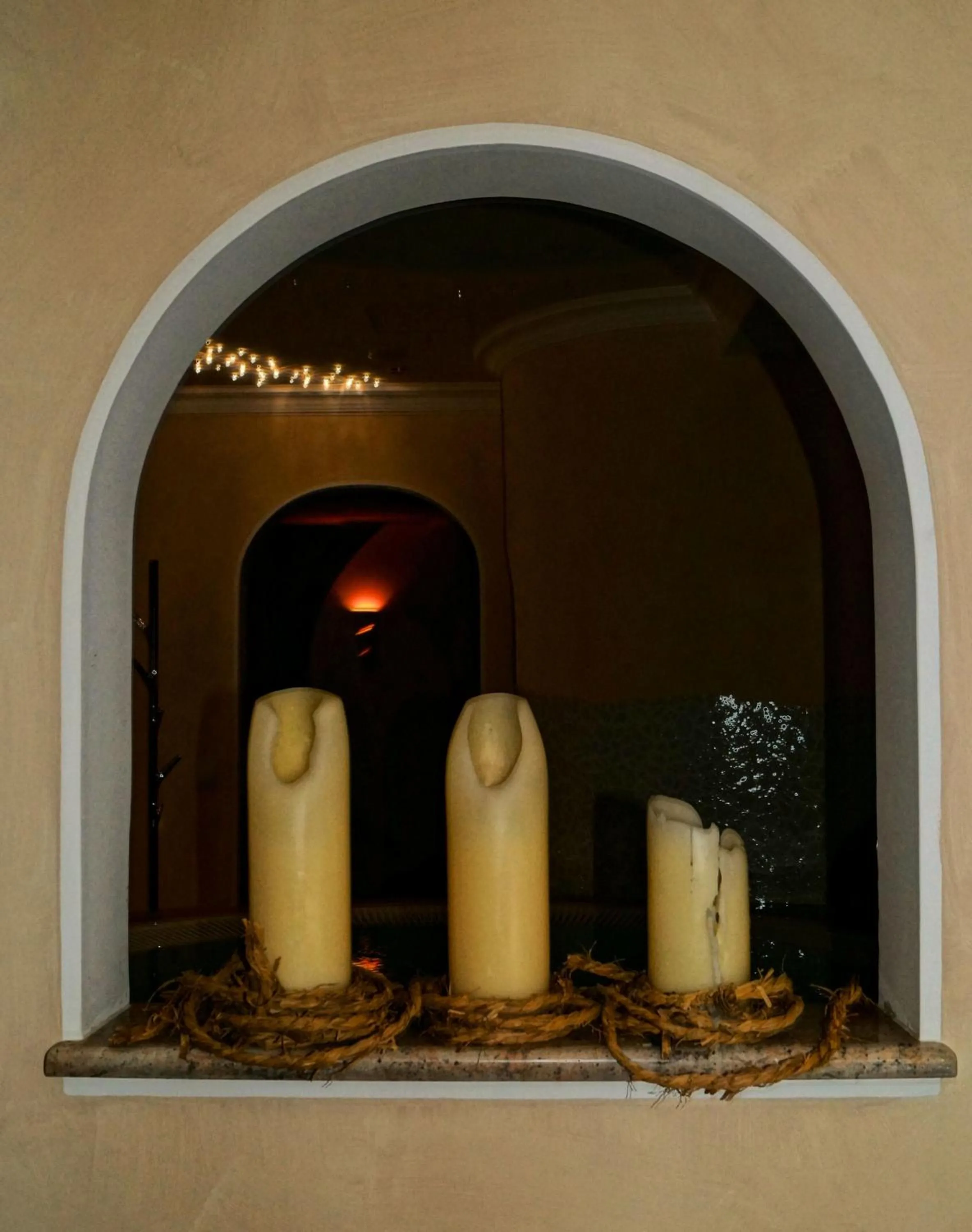 Decorative detail in Villa Anina