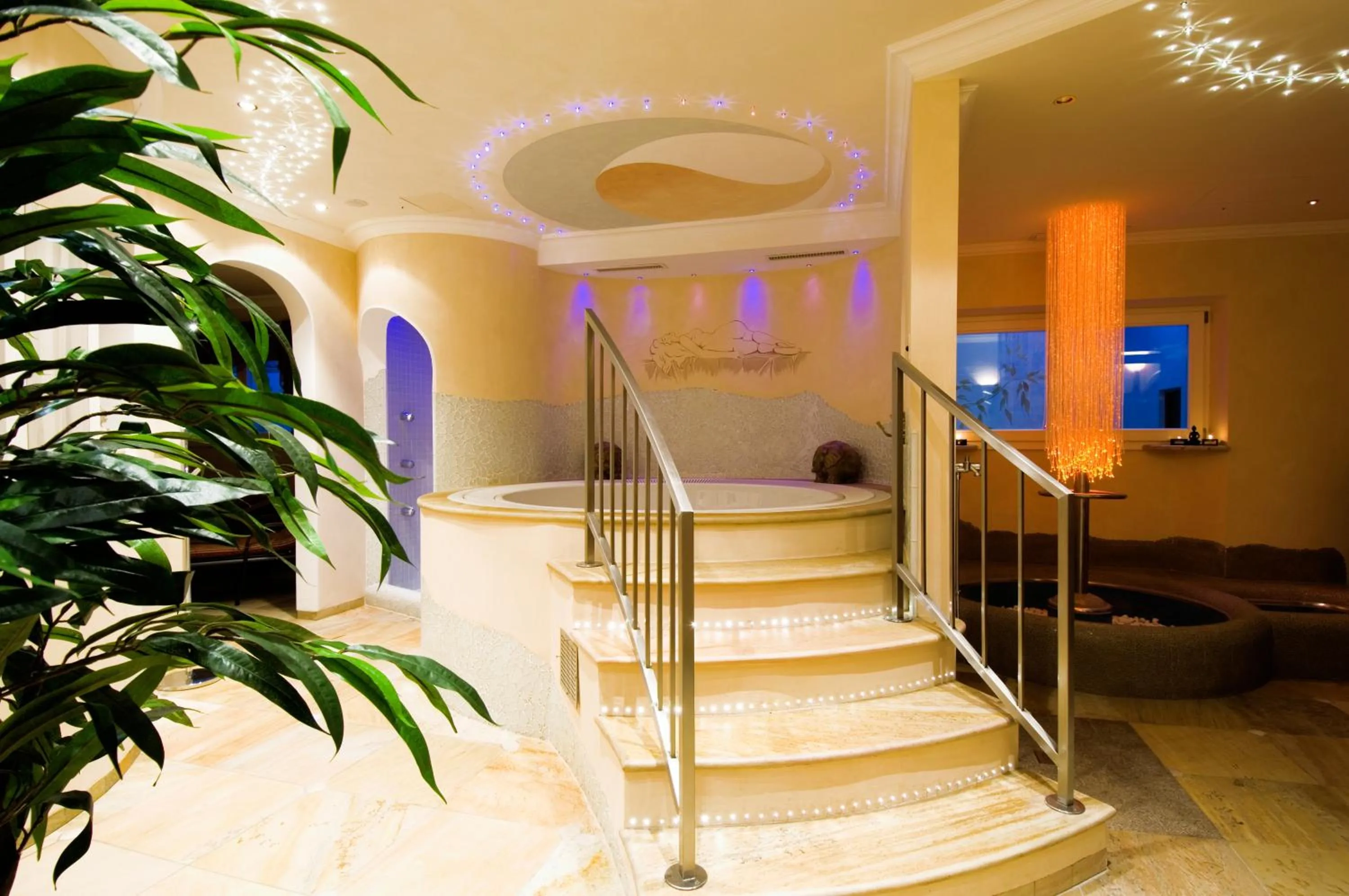 Decorative detail in Villa Anina