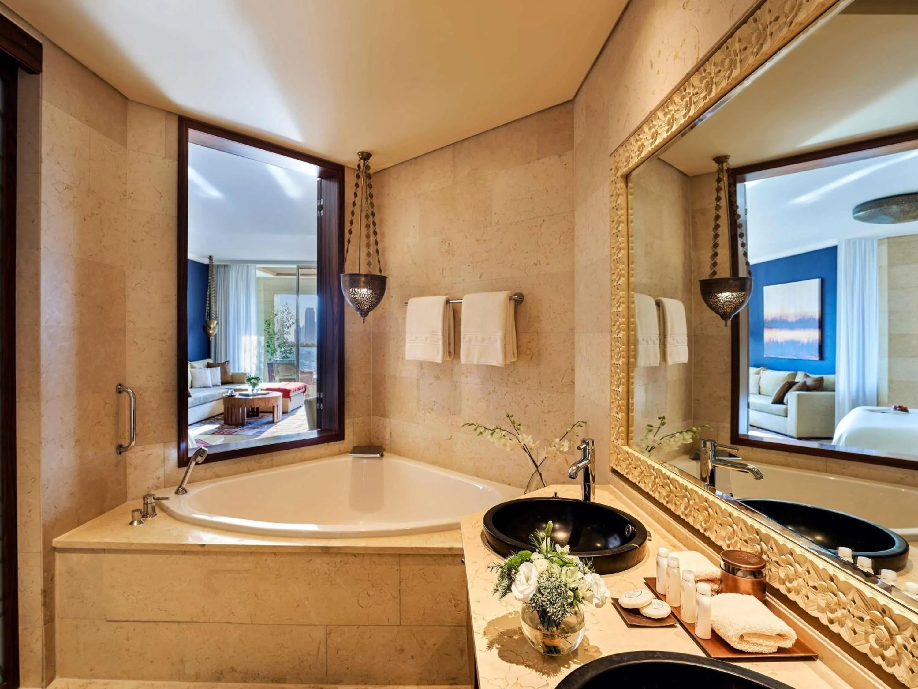 Bedroom in Raffles Dubai