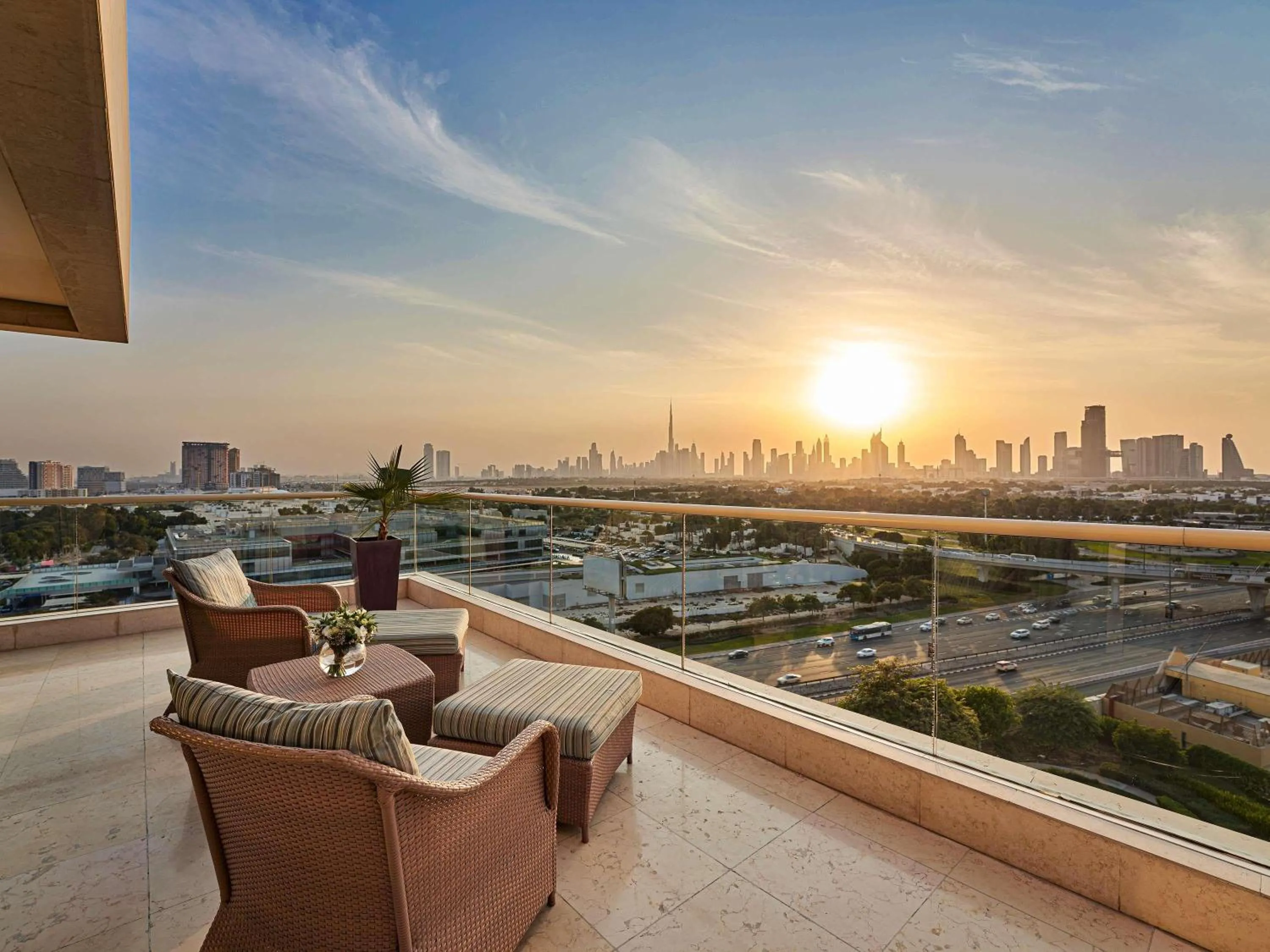 Bedroom in Raffles Dubai