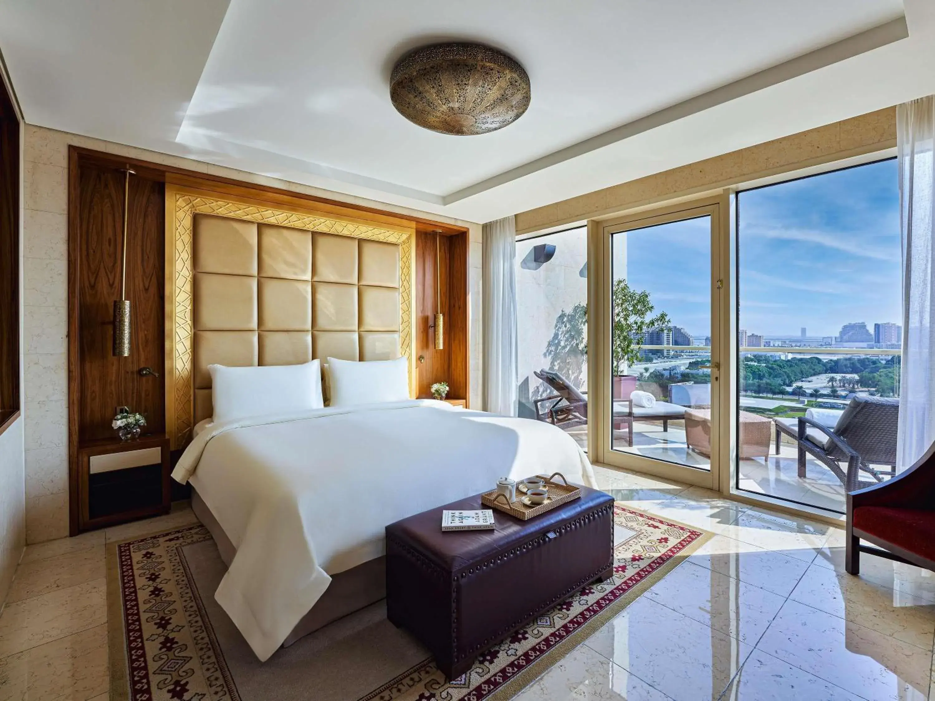 Diplomatic Suite with Terrace, Skyline View & Club Lounge Access- including Daily Breakfast, Evening Drinks & Canapes in Raffles Dubai Diplomatic Suite with Terrace, Skyline View & Club Lounge Access- including Daily Breakfast, Evening Drinks & Canapes in Raffles Dubai