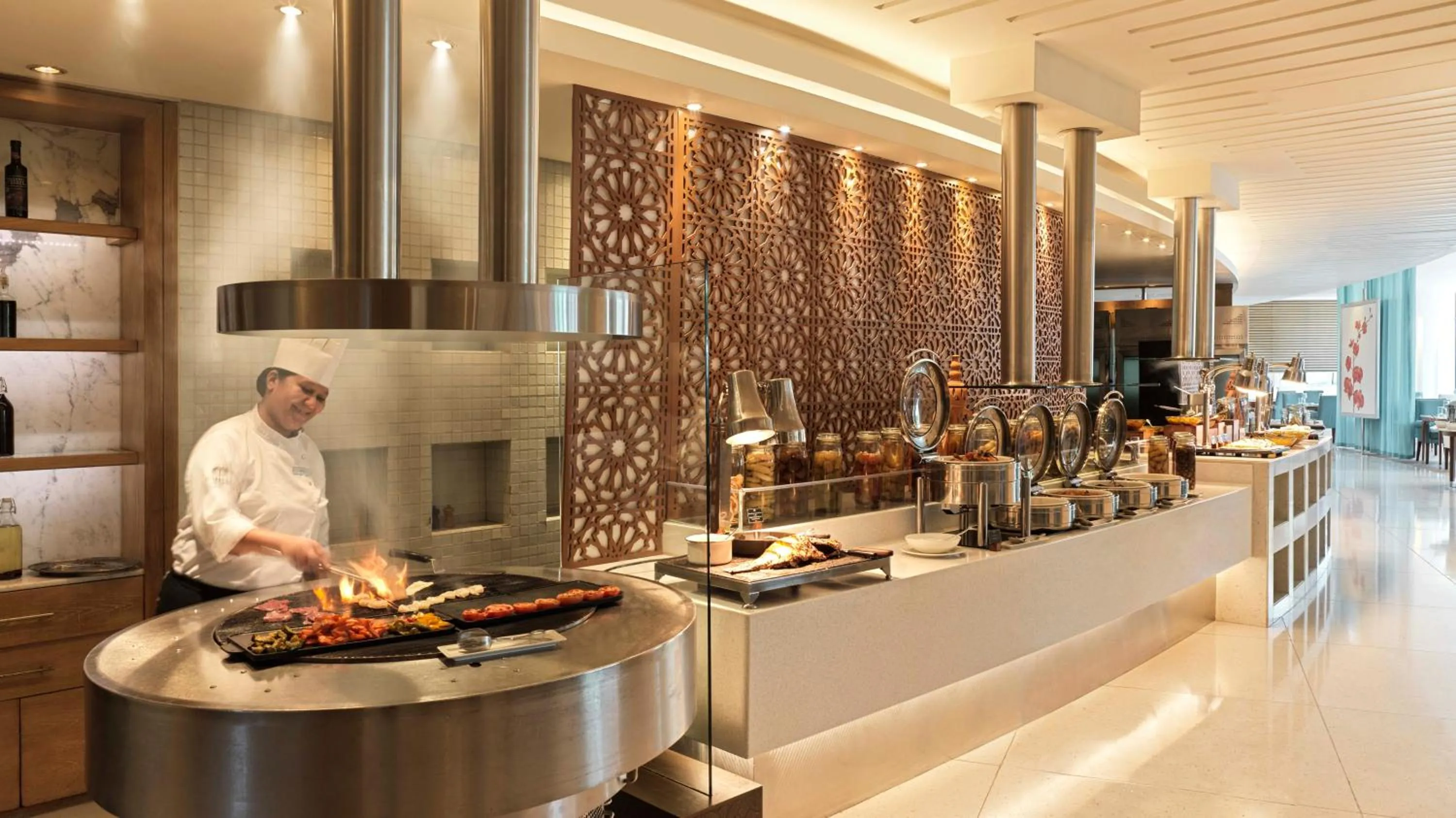 Breakfast in Raffles Dubai