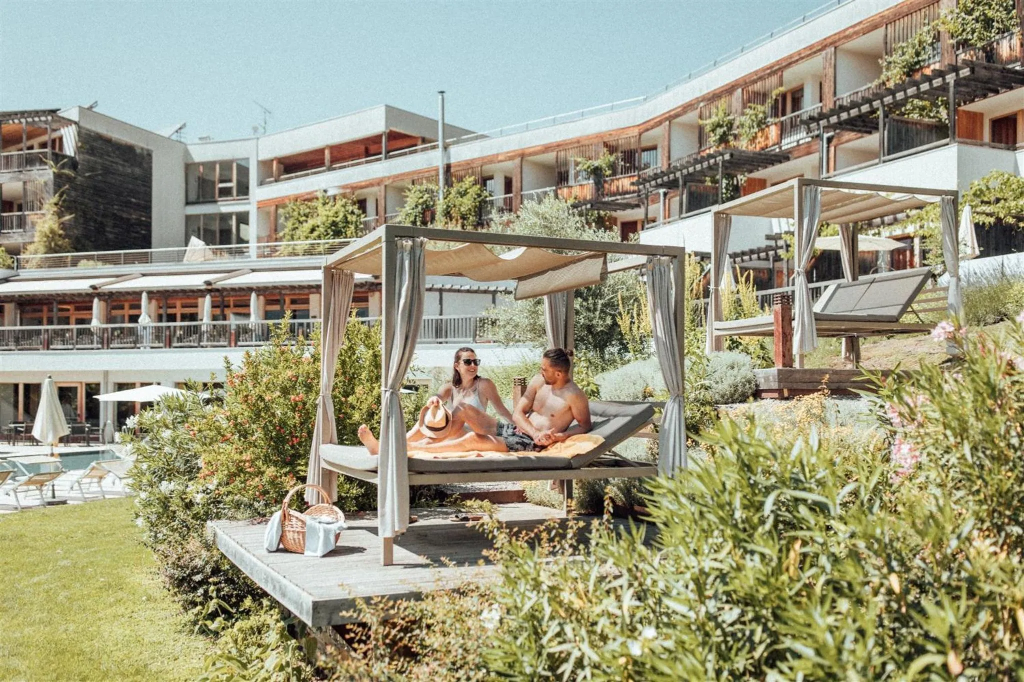 Garden in Biohotel theiner's garten