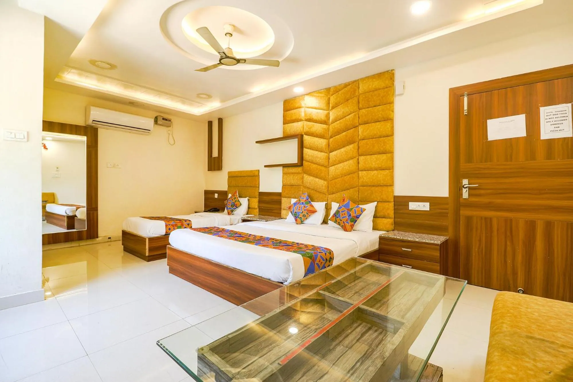 Photo of the whole room, Bed in FabHotel Royal Aanandam