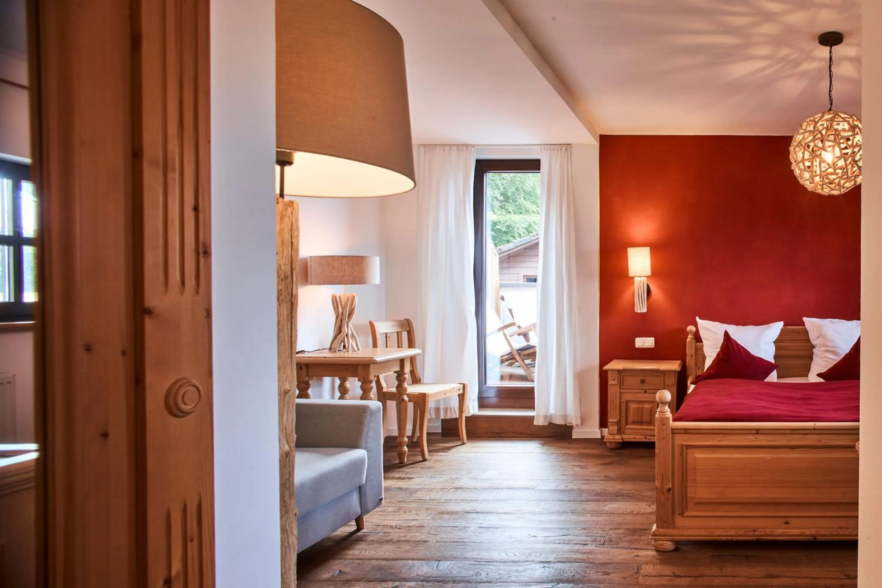 Photo of the whole room, Bed in Berghotel Lothar-Mai-Haus