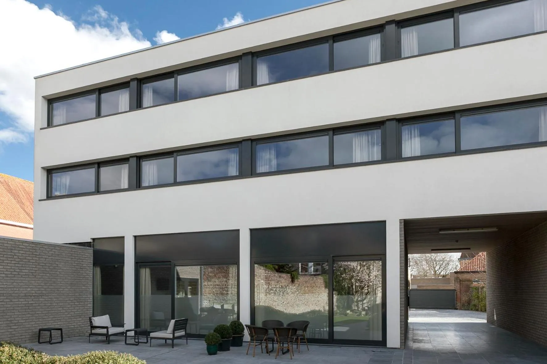 Facade/entrance in B&B 't Withuis