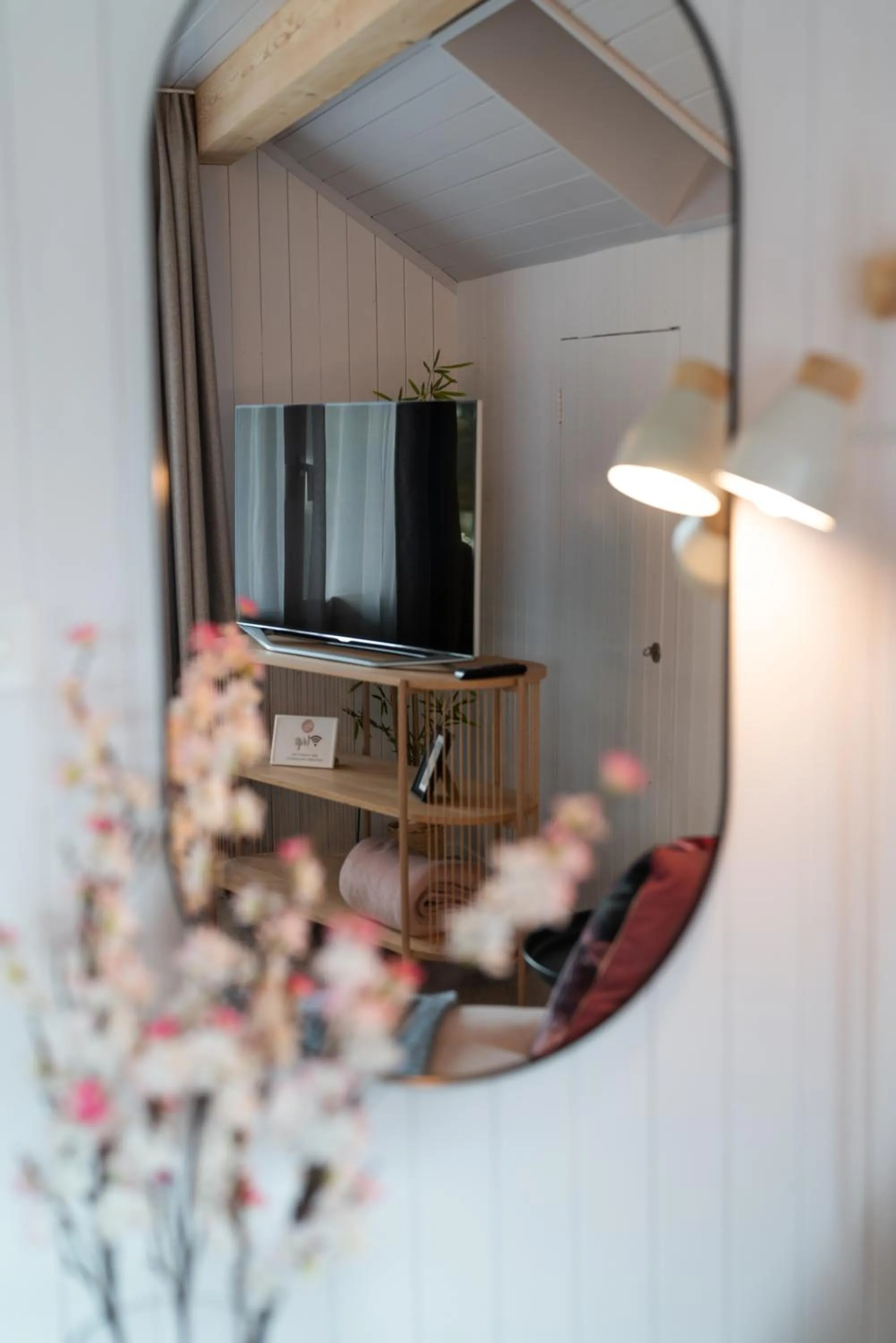 TV and multimedia in la belle vue Boutique Hotel & Café